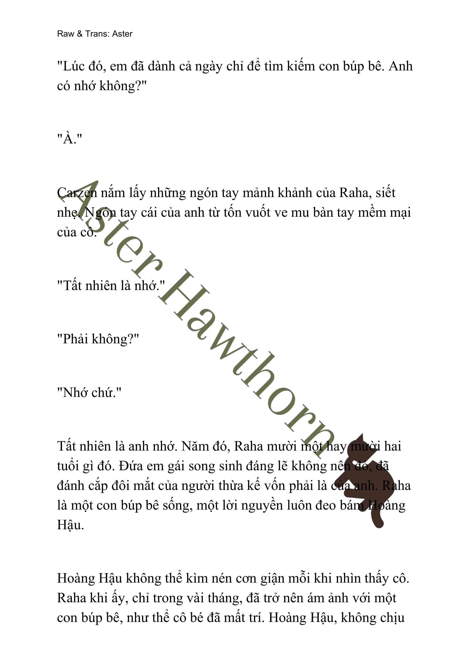 [novel] Búp Bê Trong Phòng Ngủ Của Công Chúa Chương 34 page 5 - Giả Dược