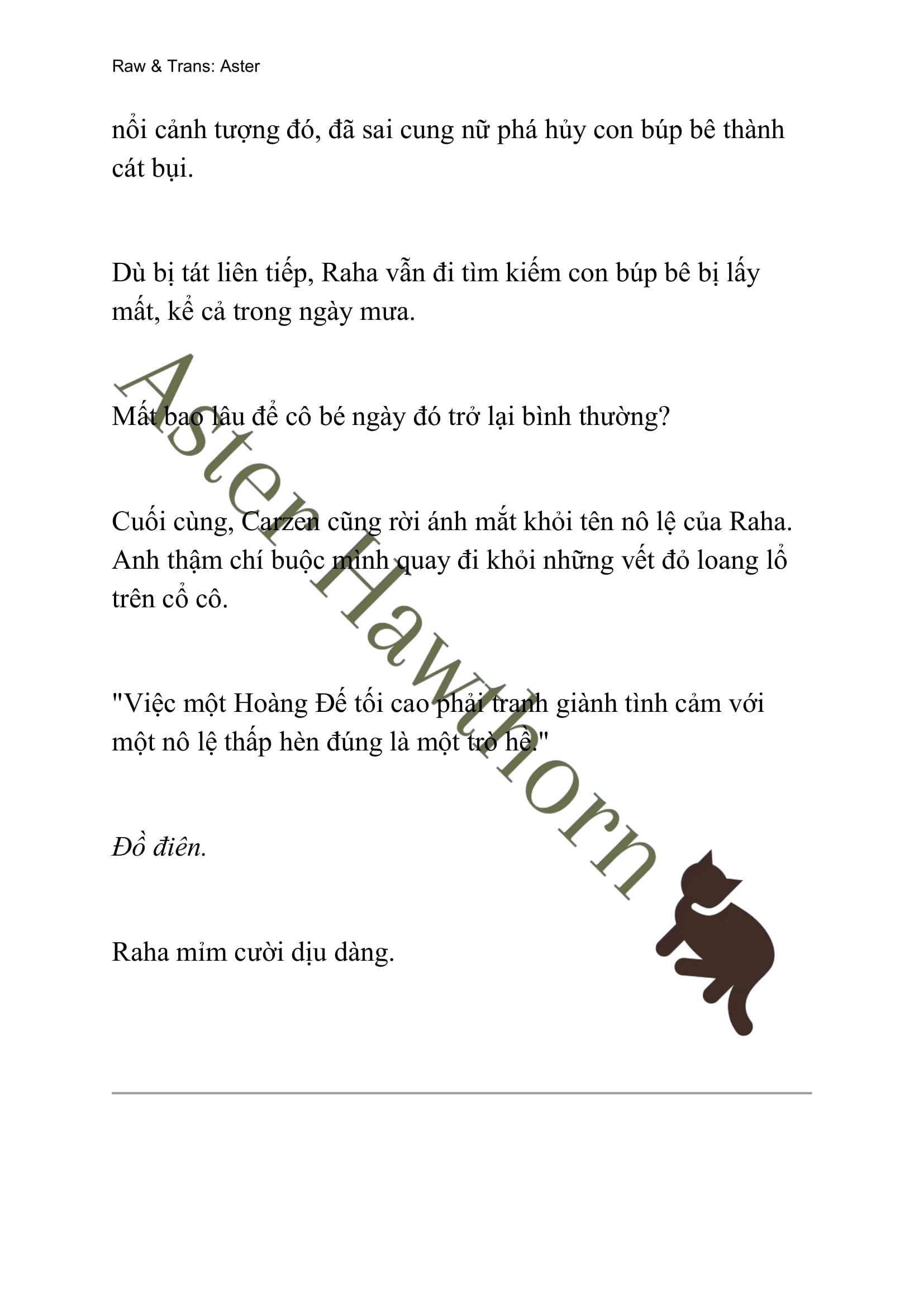 [novel] Búp Bê Trong Phòng Ngủ Của Công Chúa Chương 34 page 6 - Giả Dược