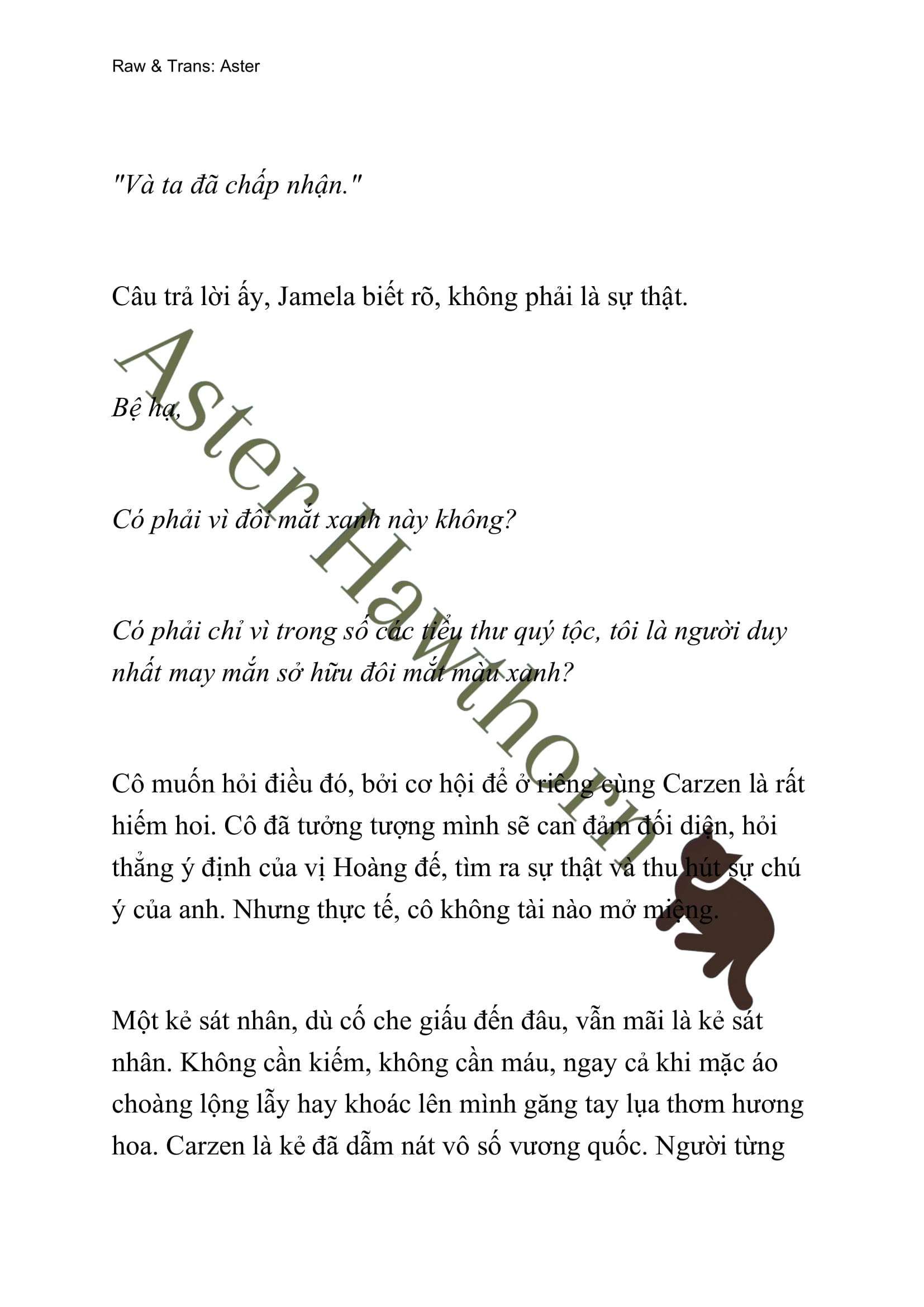 [novel] Búp Bê Trong Phòng Ngủ Của Công Chúa Chương 36 page 2 - Giả Dược