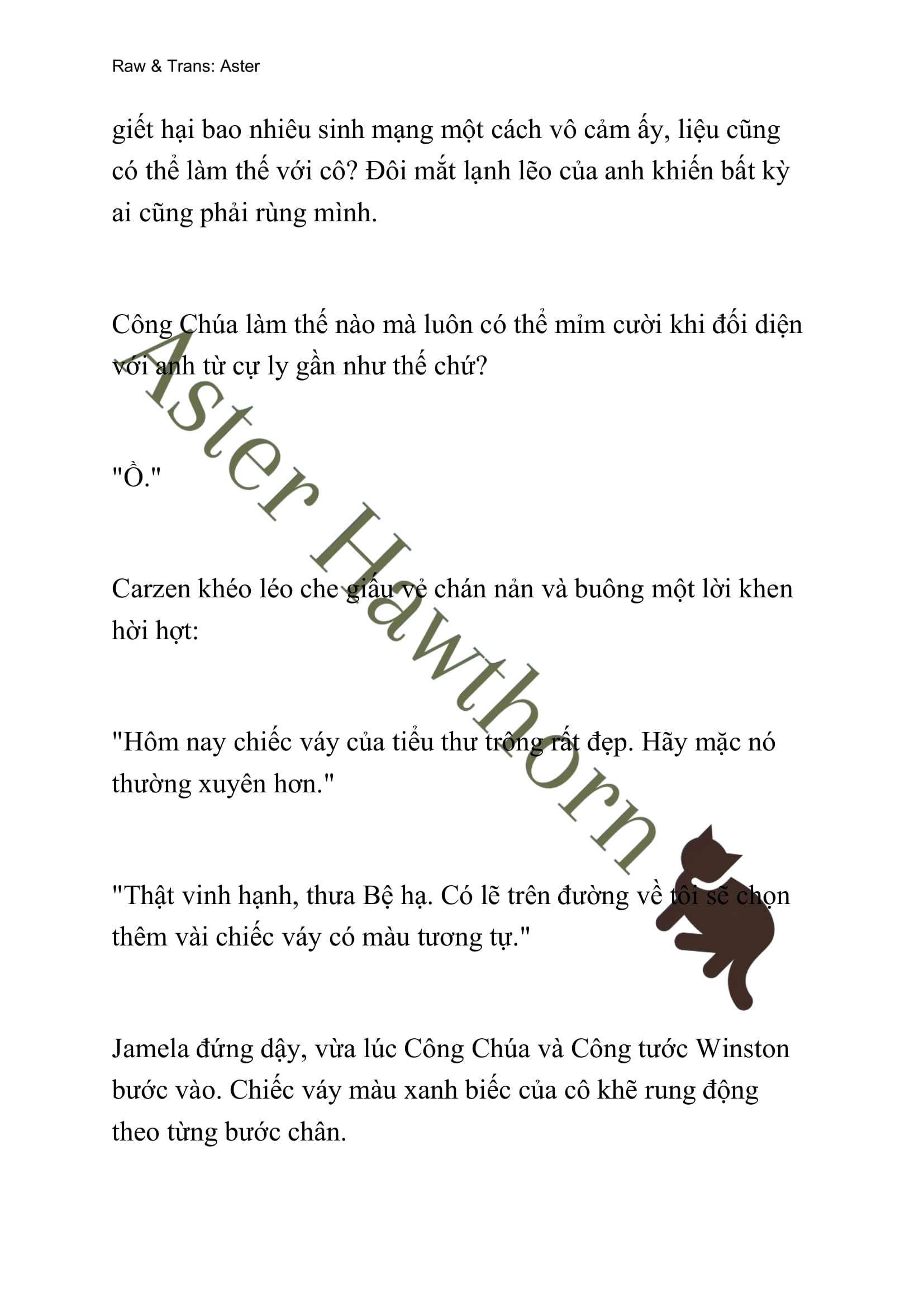 [novel] Búp Bê Trong Phòng Ngủ Của Công Chúa Chương 36 page 3 - Giả Dược