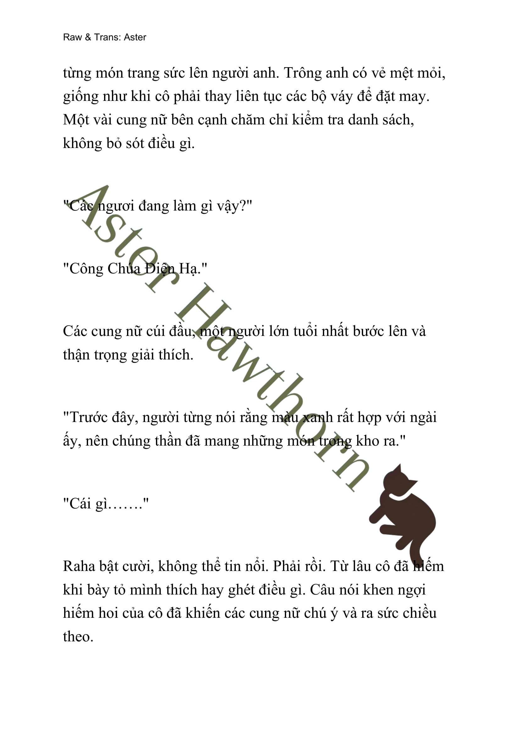[novel] Búp Bê Trong Phòng Ngủ Của Công Chúa Chương 36 page 5 - Giả Dược