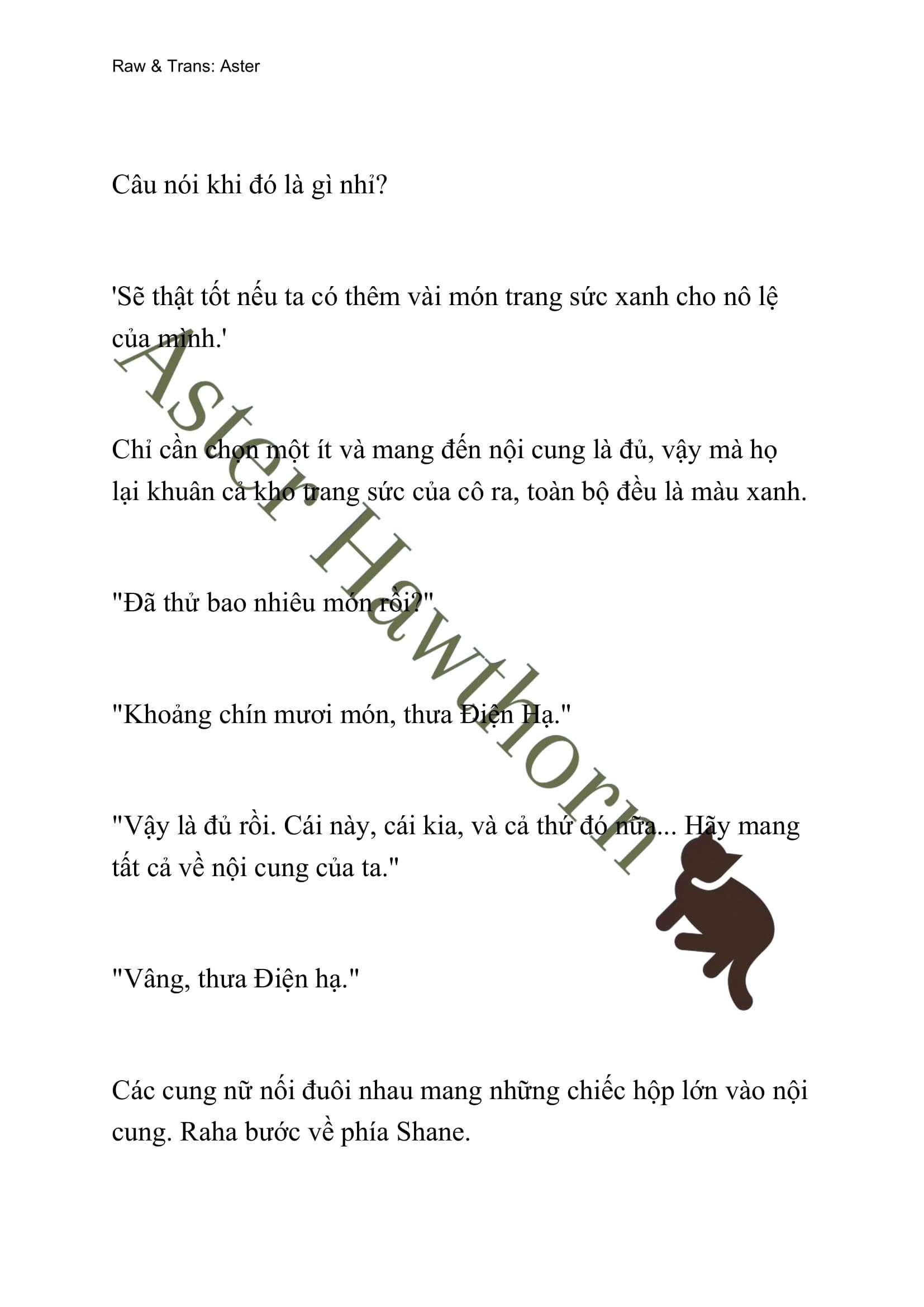 [novel] Búp Bê Trong Phòng Ngủ Của Công Chúa Chương 36 page 6 - Giả Dược