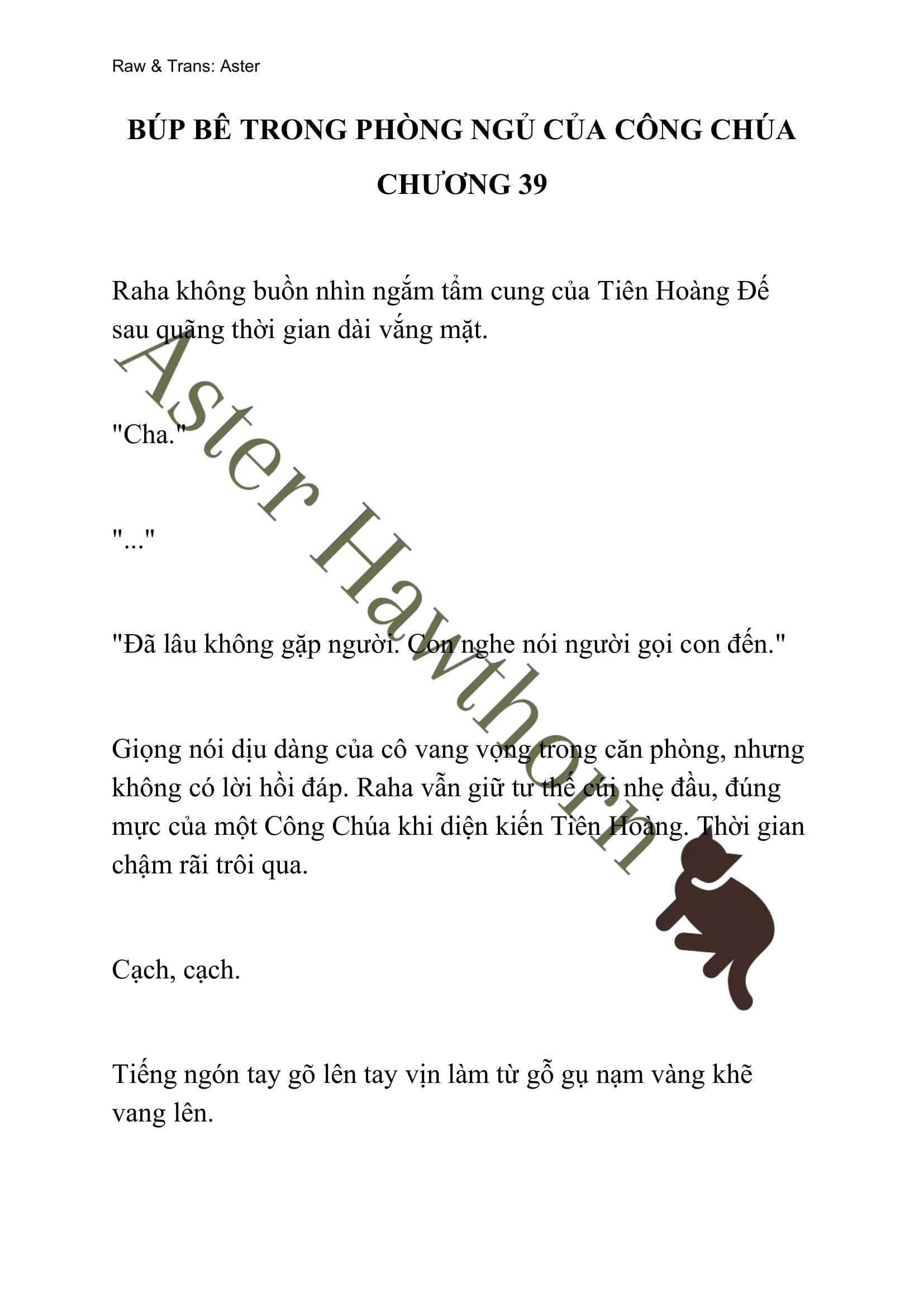đọc truyện [novel] Búp Bê Trong Phòng Ngủ Của Công Chúa Chương 39 ảnh 1 tại Thiên Thai Truyện