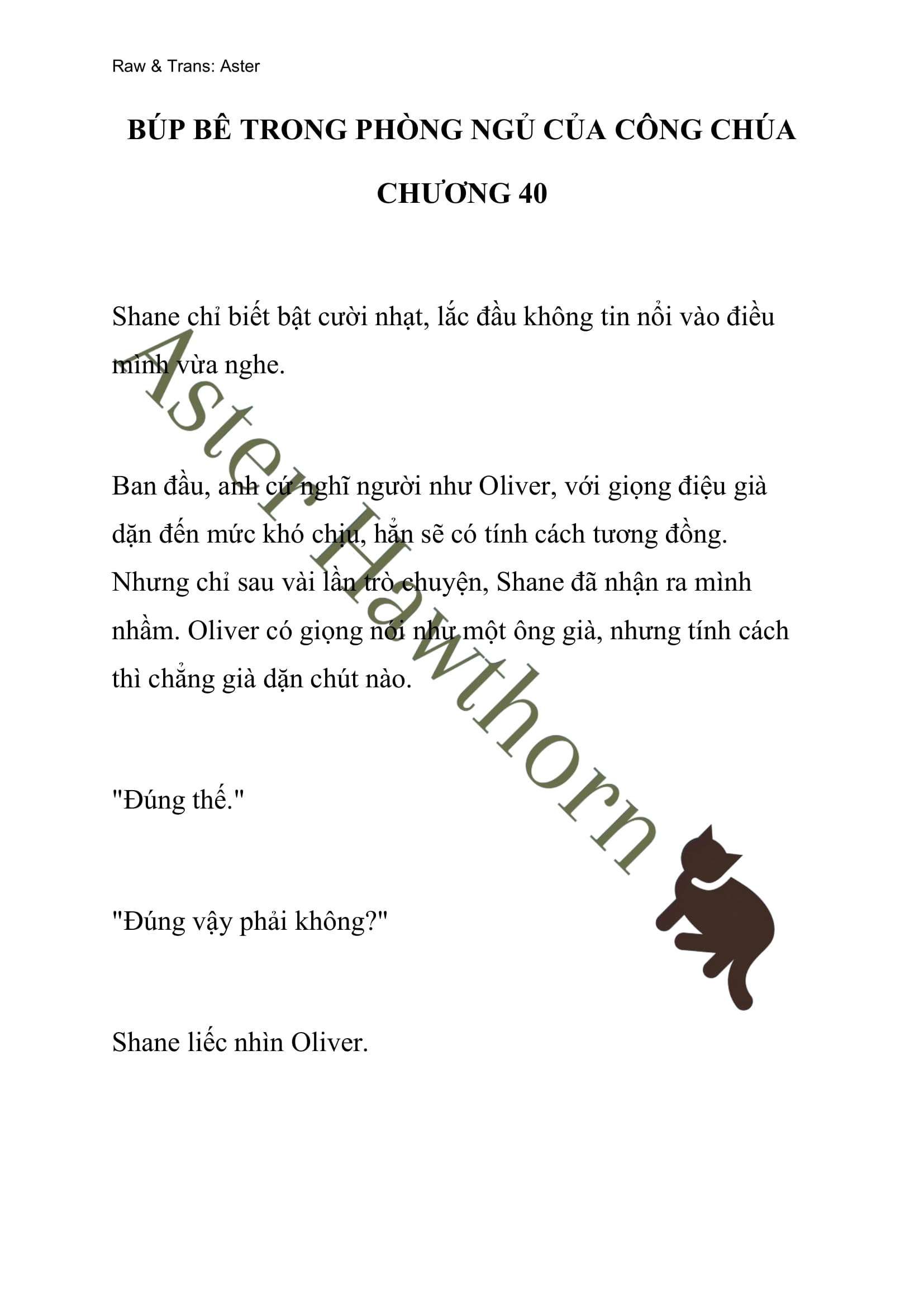 [novel] Búp Bê Trong Phòng Ngủ Của Công Chúa Chương 40 page 1 - Giả Dược
