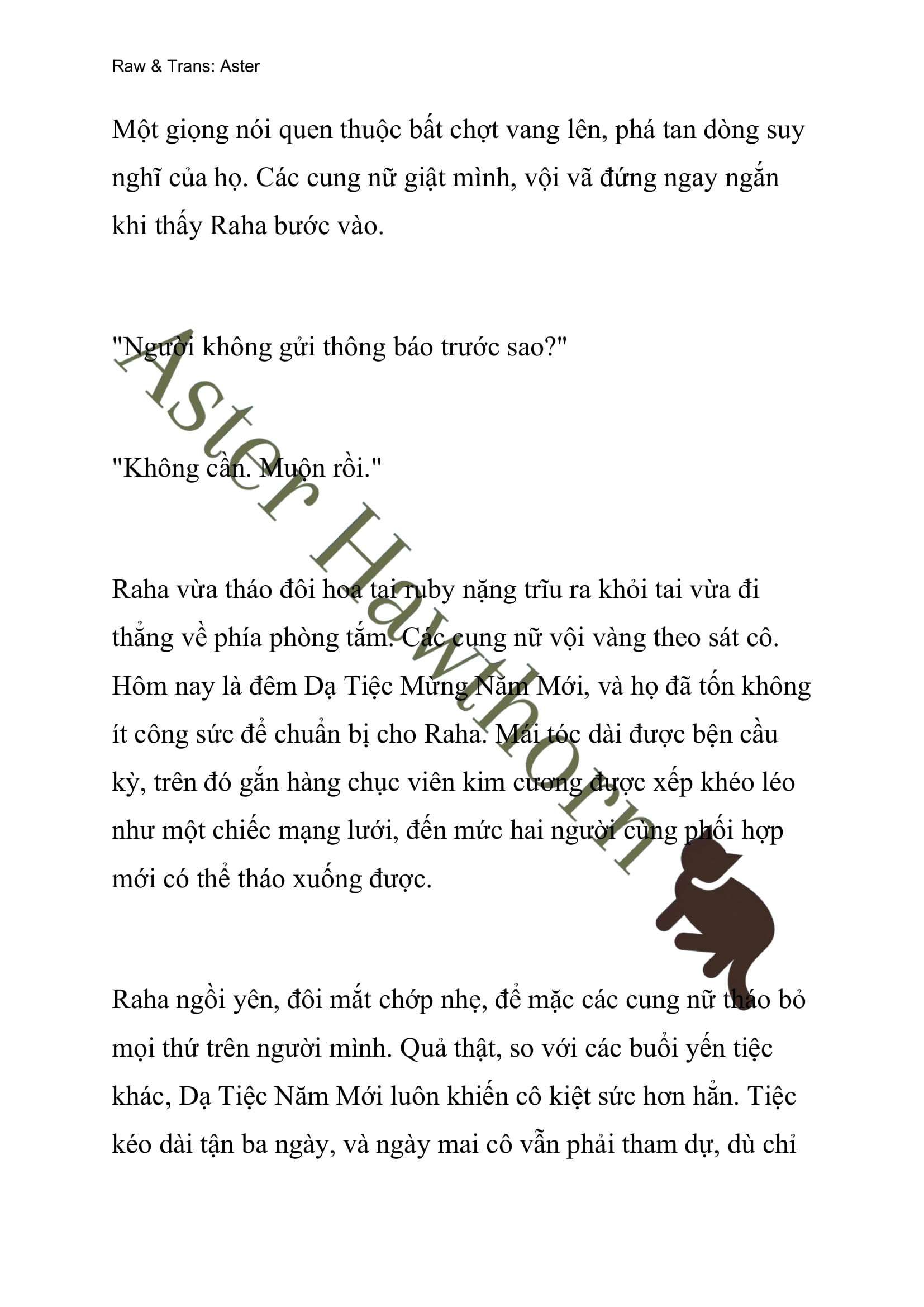 [novel] Búp Bê Trong Phòng Ngủ Của Công Chúa Chương 40 page 10 - Giả Dược