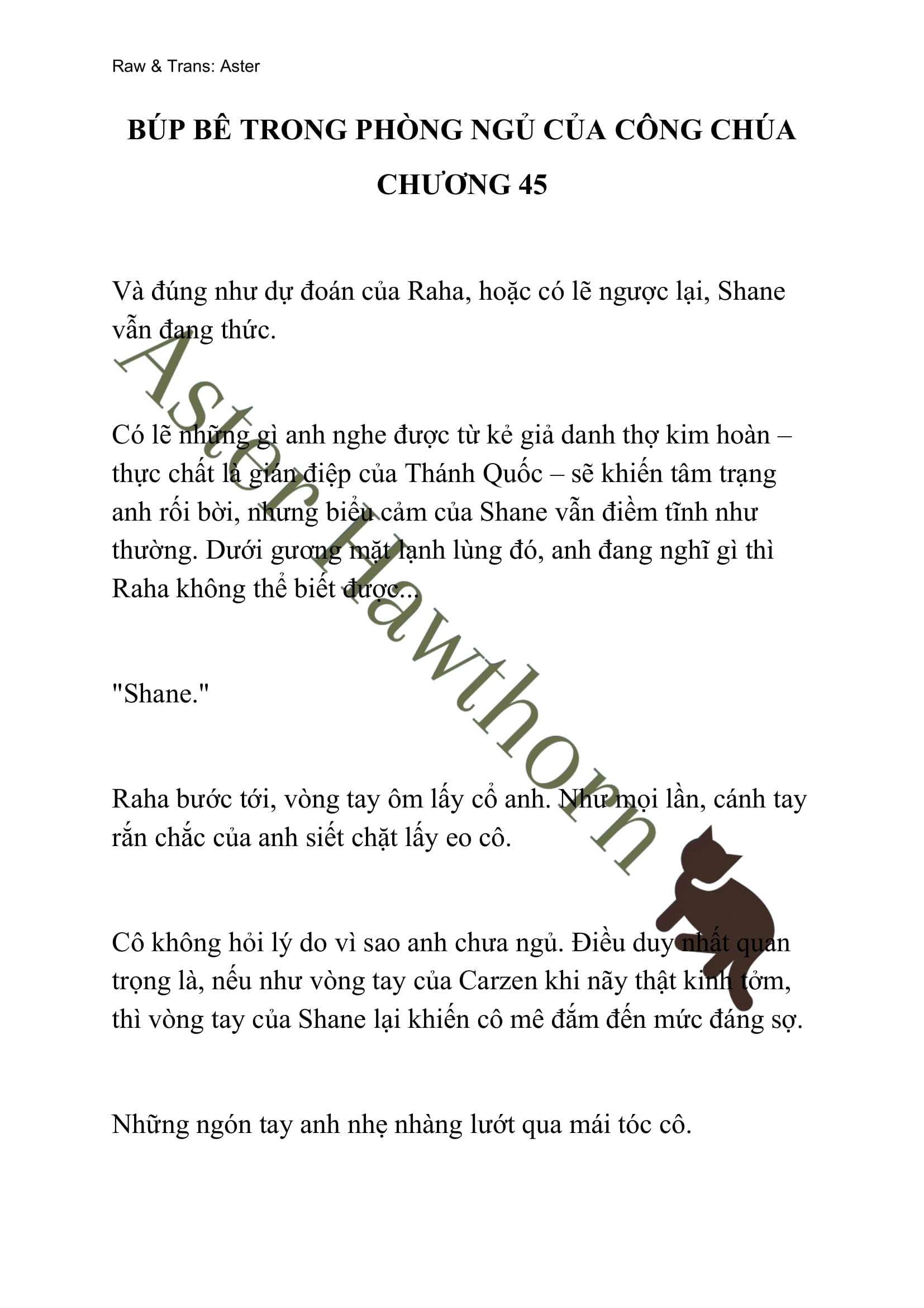 [novel] Búp Bê Trong Phòng Ngủ Của Công Chúa Chương 45 page 1 - Giả Dược