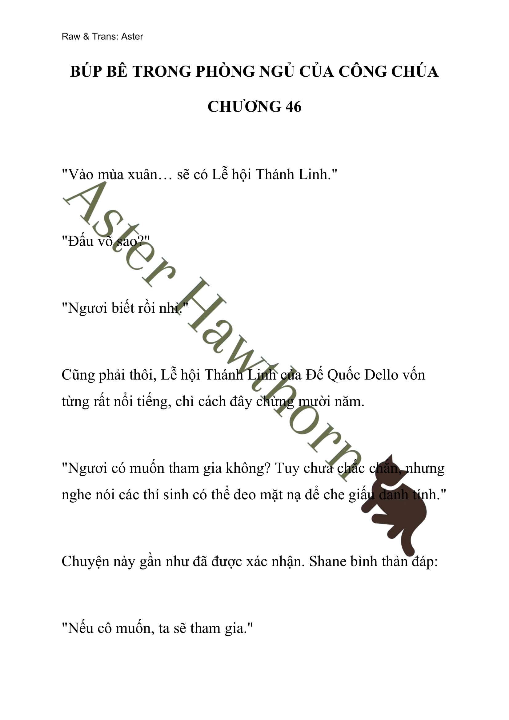 [novel] Búp Bê Trong Phòng Ngủ Của Công Chúa Chương 46 page 1 - Giả Dược