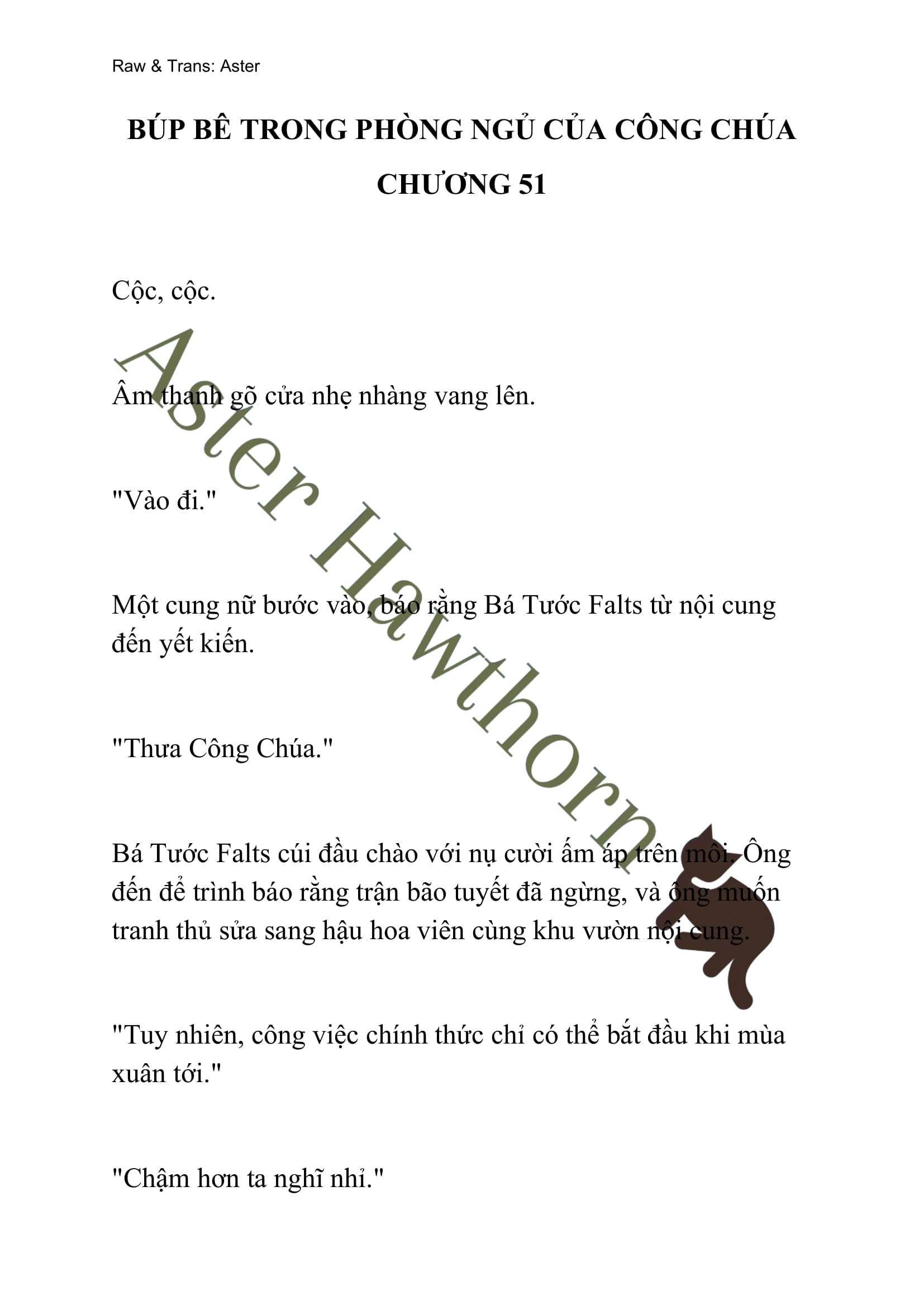 [novel] Búp Bê Trong Phòng Ngủ Của Công Chúa Chương 51 page 1 - Giả Dược