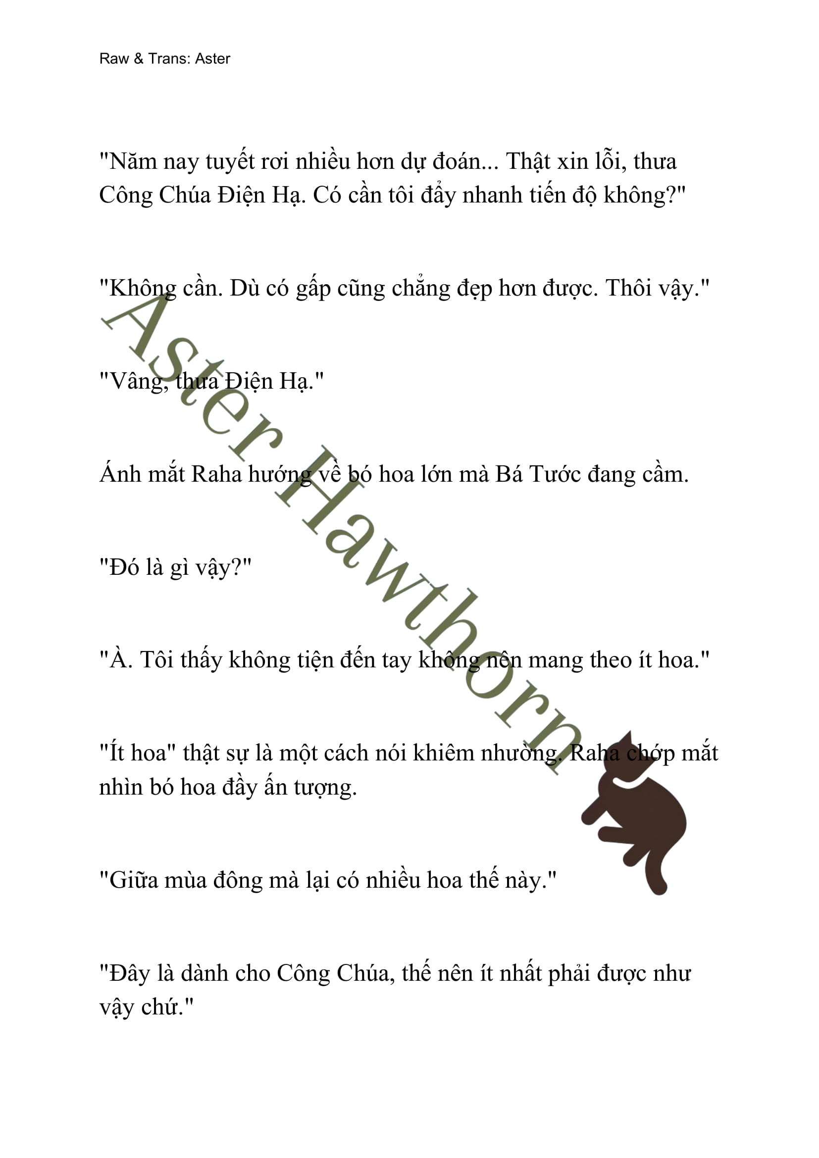 [novel] Búp Bê Trong Phòng Ngủ Của Công Chúa Chương 51 page 2 - Giả Dược