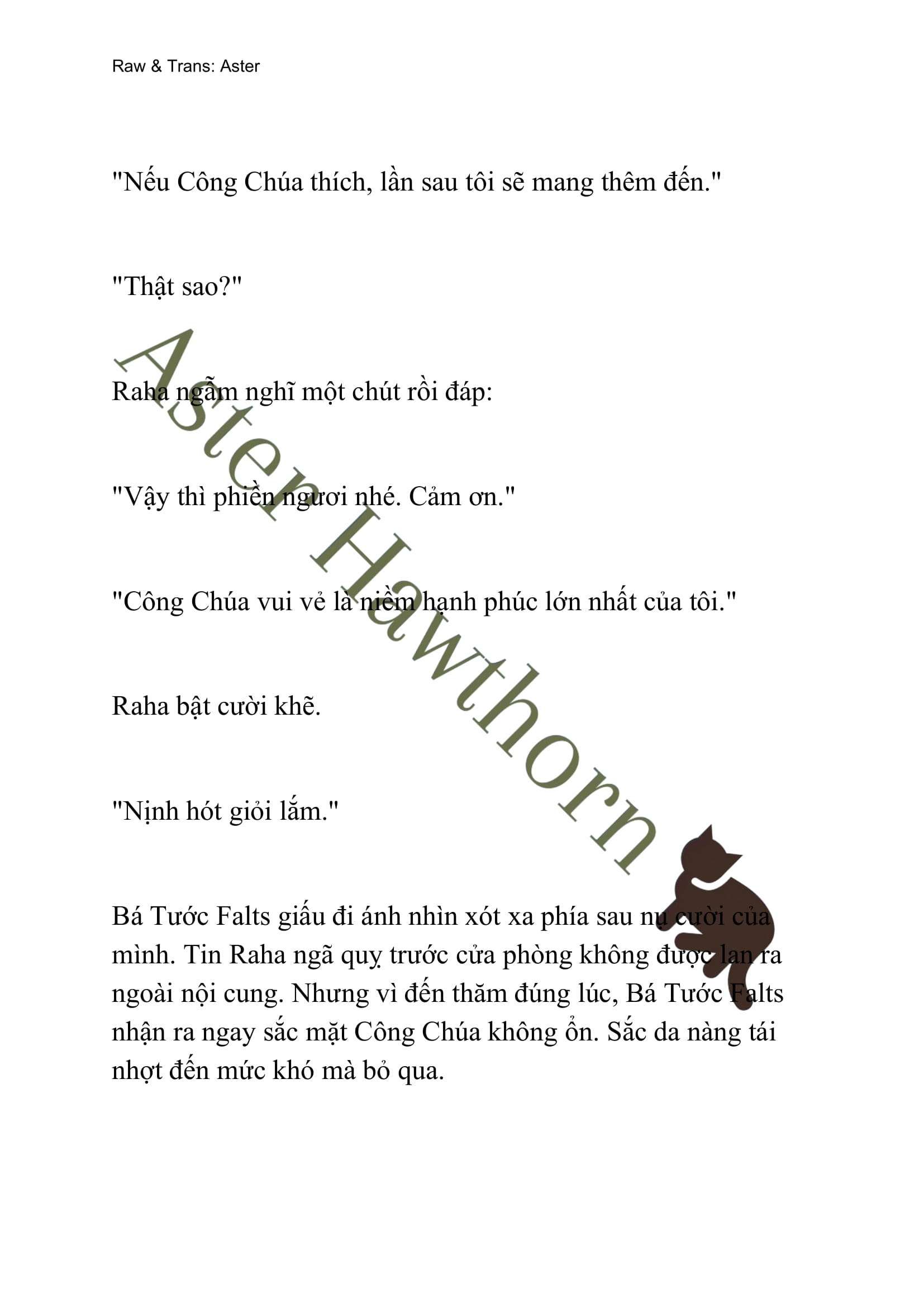 [novel] Búp Bê Trong Phòng Ngủ Của Công Chúa Chương 51 page 4 - Giả Dược