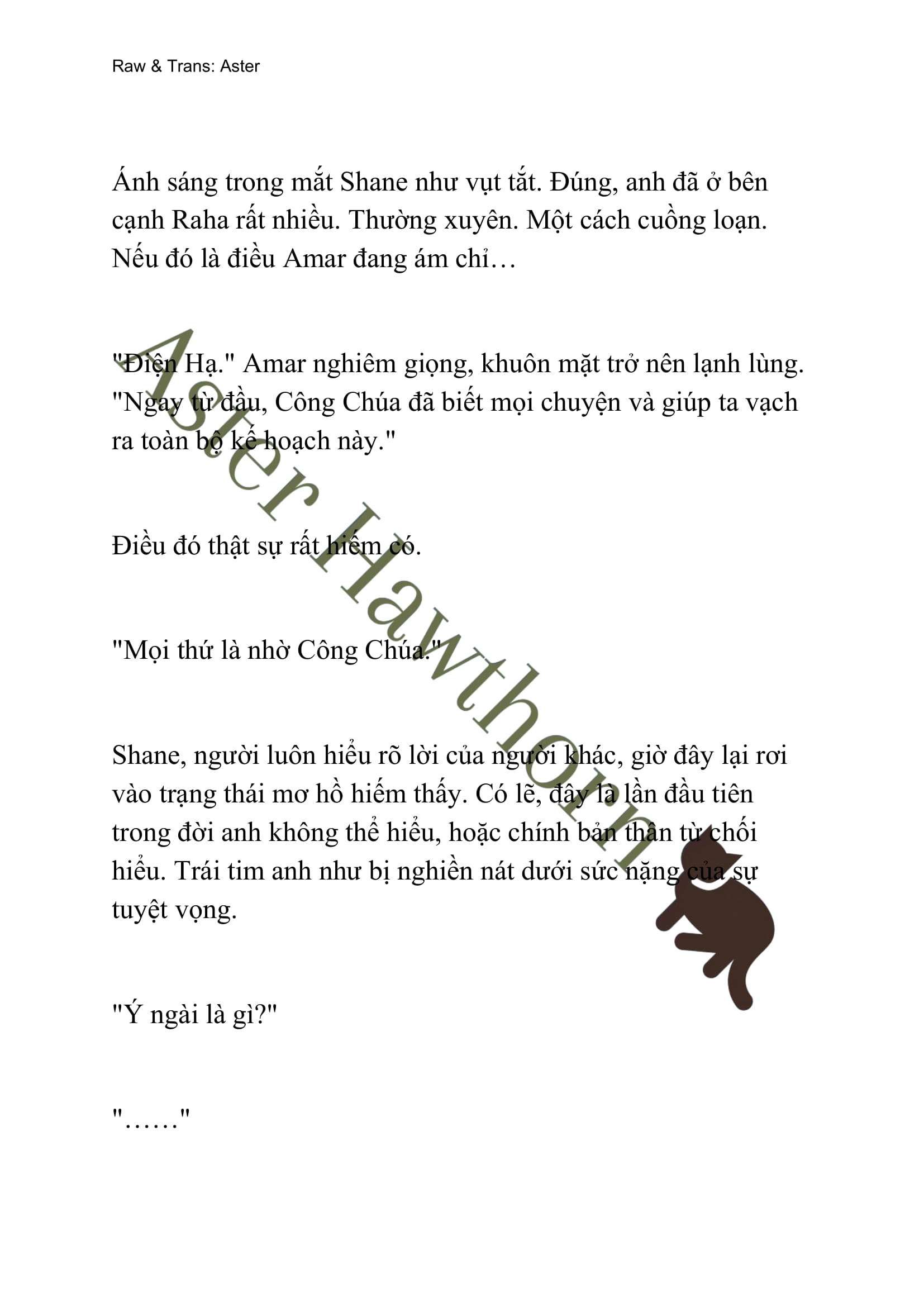 [novel] Búp Bê Trong Phòng Ngủ Của Công Chúa Chương 54 page 9 - Giả Dược