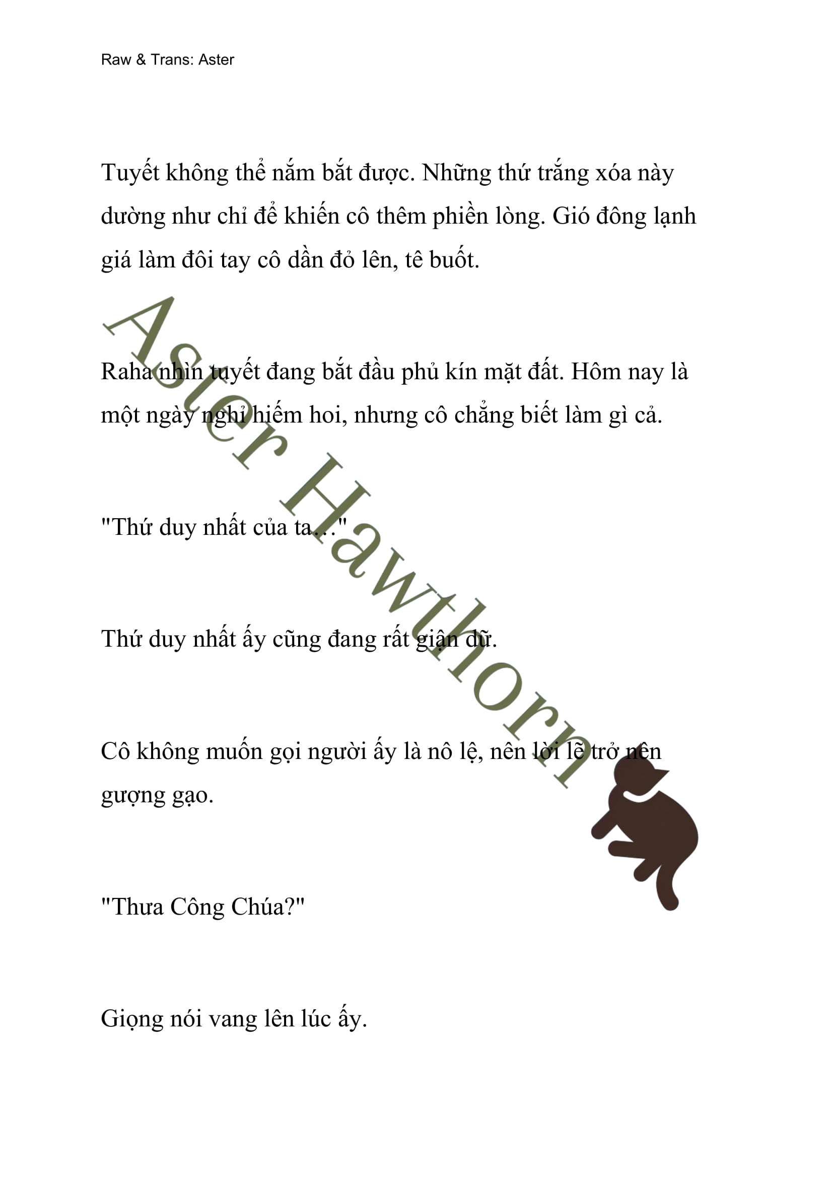 [novel] Búp Bê Trong Phòng Ngủ Của Công Chúa Chương 55 page 9 - Giả Dược