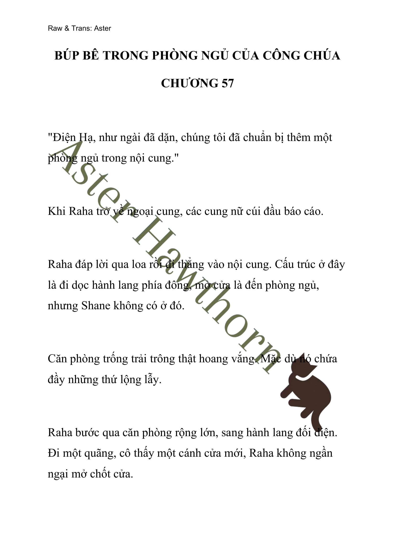 [novel] Búp Bê Trong Phòng Ngủ Của Công Chúa Chương 57 page 1 - Giả Dược