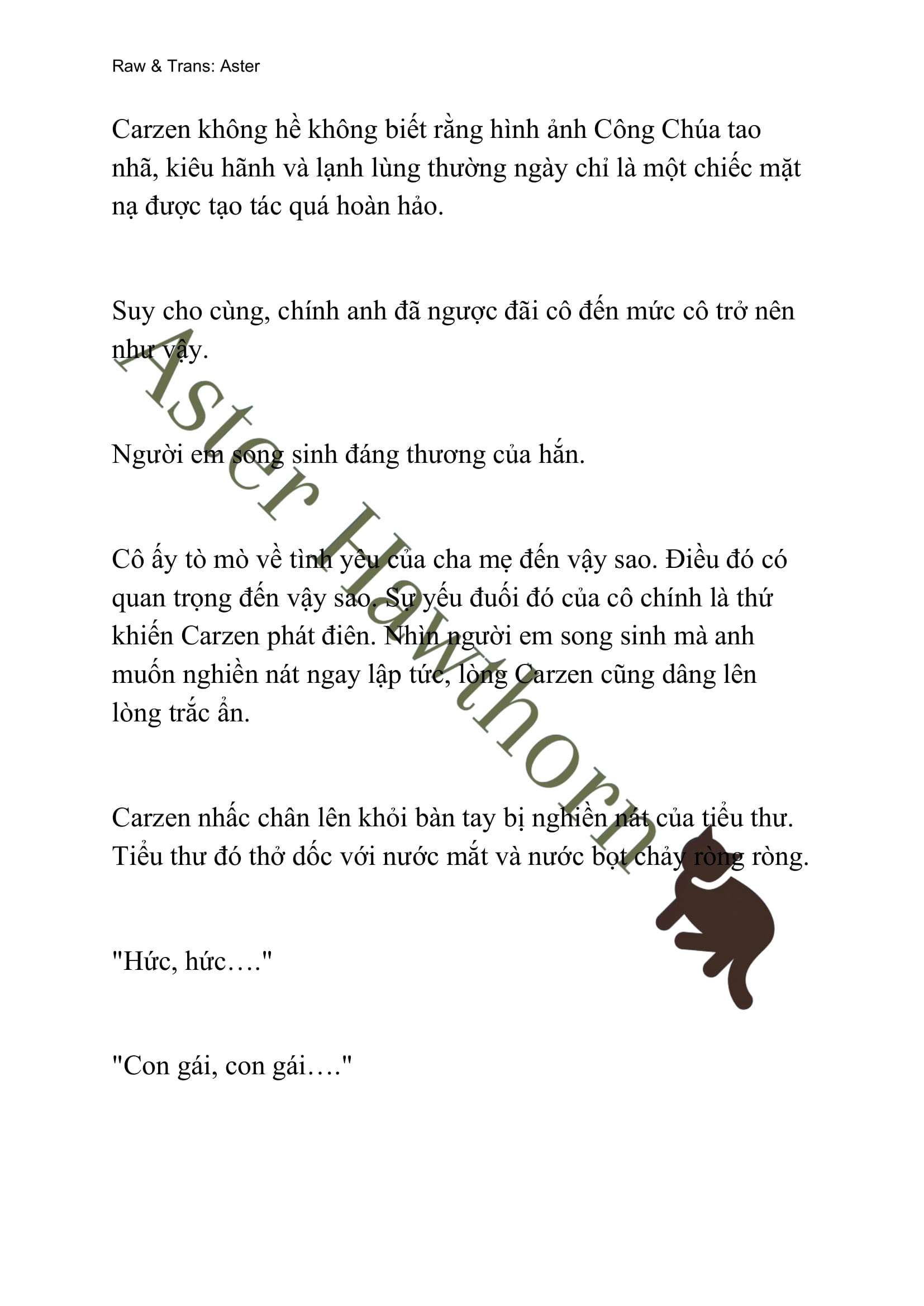 [novel] Búp Bê Trong Phòng Ngủ Của Công Chúa Chương 60 page 4 - Giả Dược