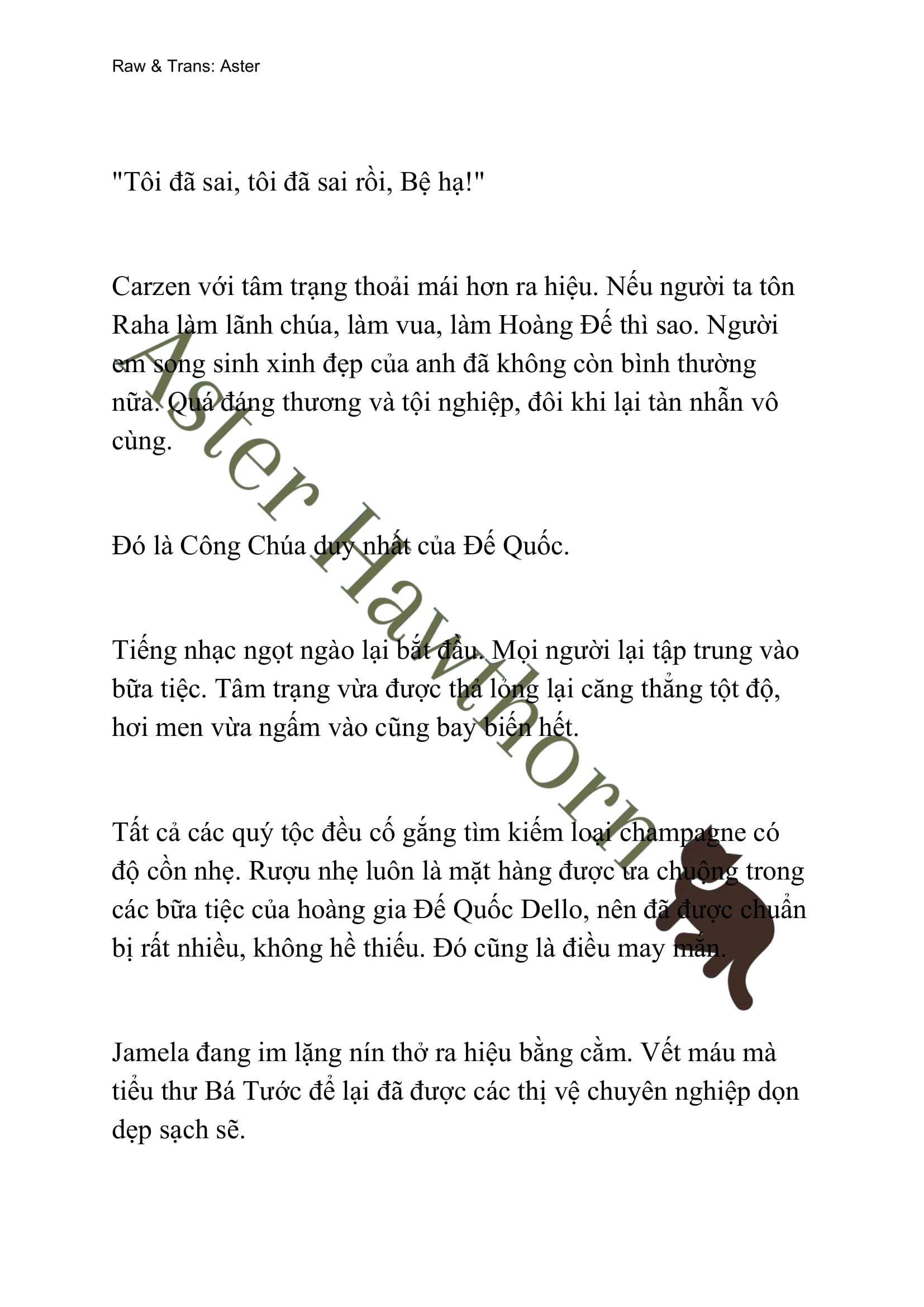 [novel] Búp Bê Trong Phòng Ngủ Của Công Chúa Chương 60 page 6 - Giả Dược