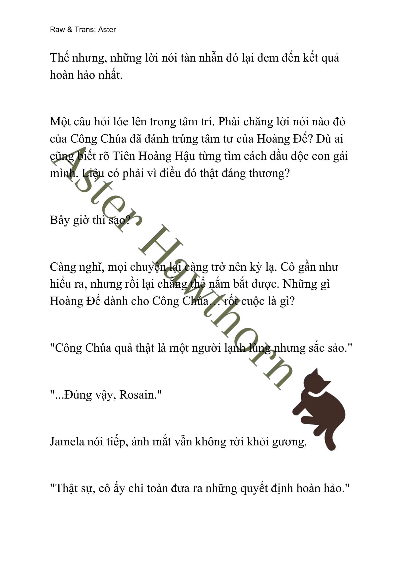 [novel] Búp Bê Trong Phòng Ngủ Của Công Chúa Chương 60 page 9 - Giả Dược