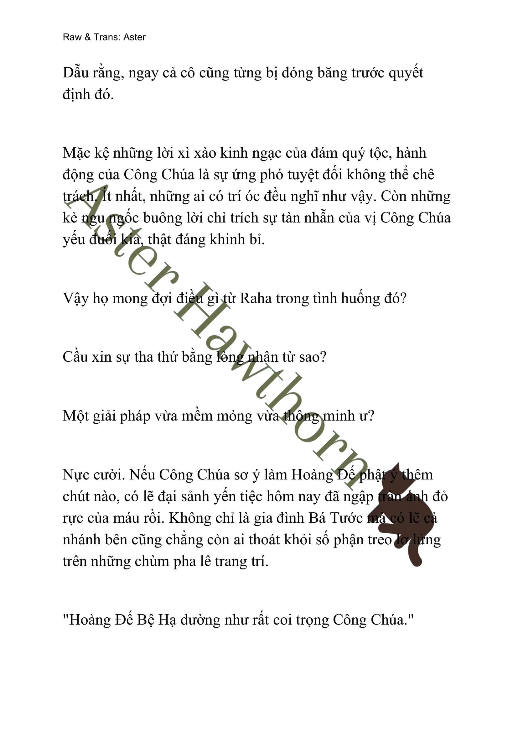 [novel] Búp Bê Trong Phòng Ngủ Của Công Chúa Chương 60 page 10 - Giả Dược