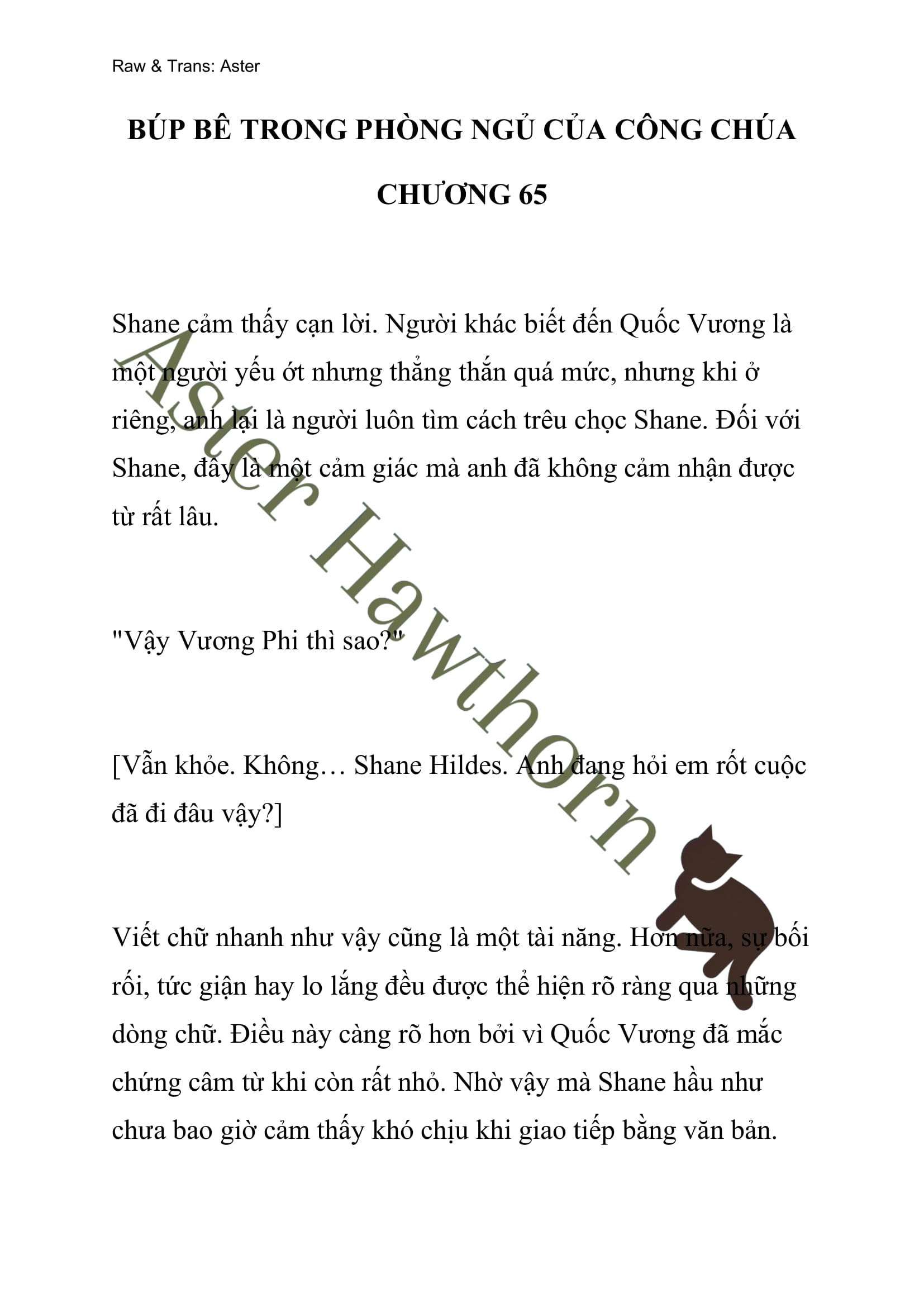 đọc truyện [novel] Búp Bê Trong Phòng Ngủ Của Công Chúa Chương 65 ảnh 1 tại Thiên Thai Truyện