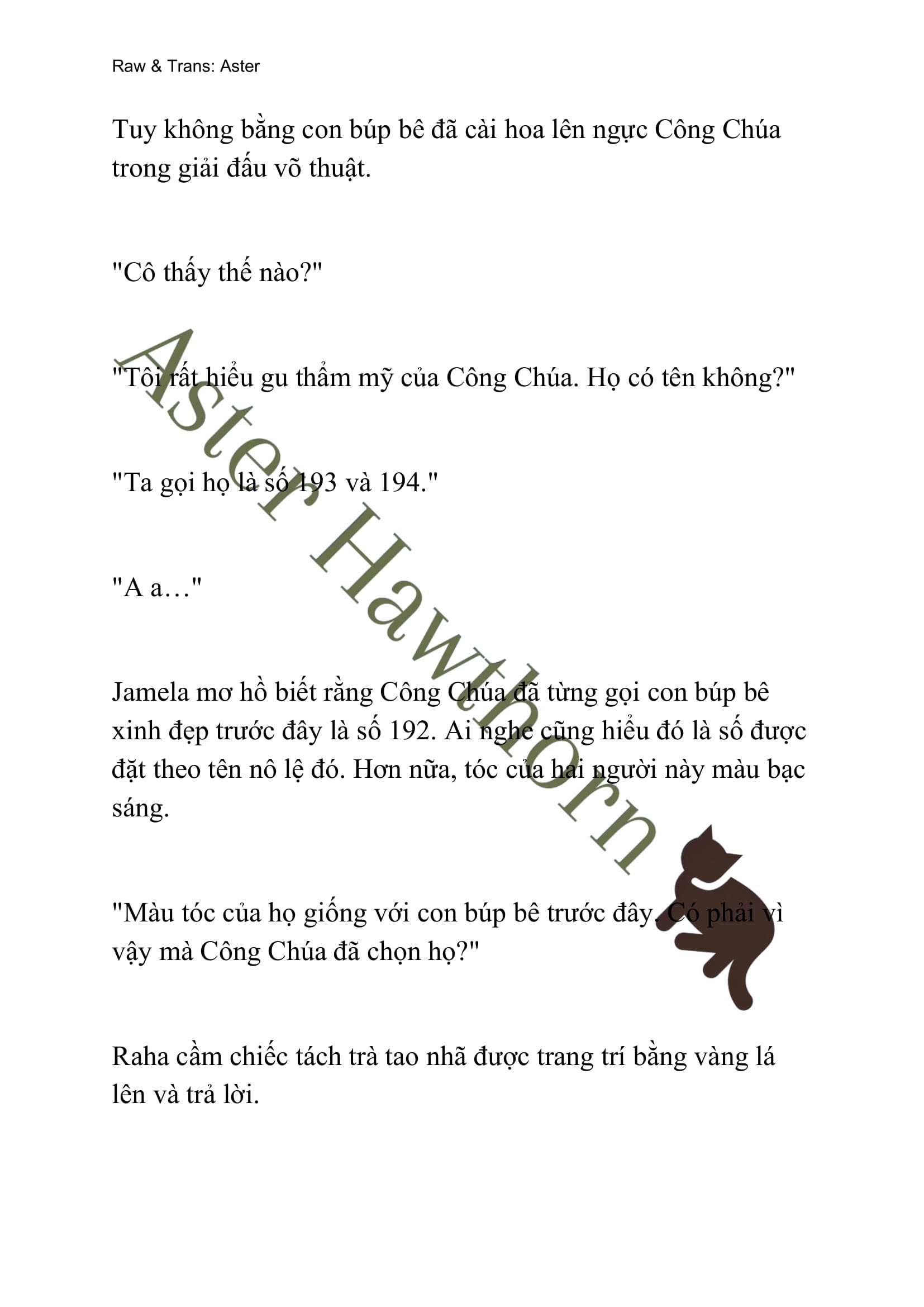 [novel] Búp Bê Trong Phòng Ngủ Của Công Chúa Chương 67 page 12 - Giả Dược