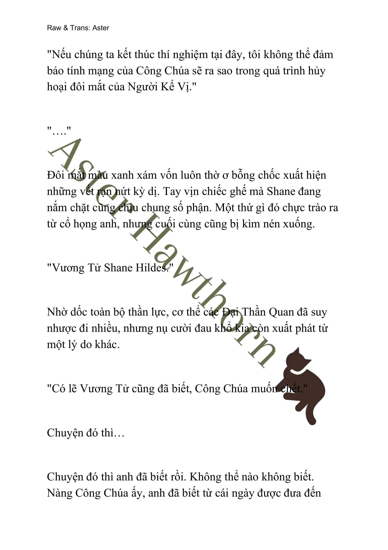 [novel] Búp Bê Trong Phòng Ngủ Của Công Chúa Chương 69 page 3 - Giả Dược