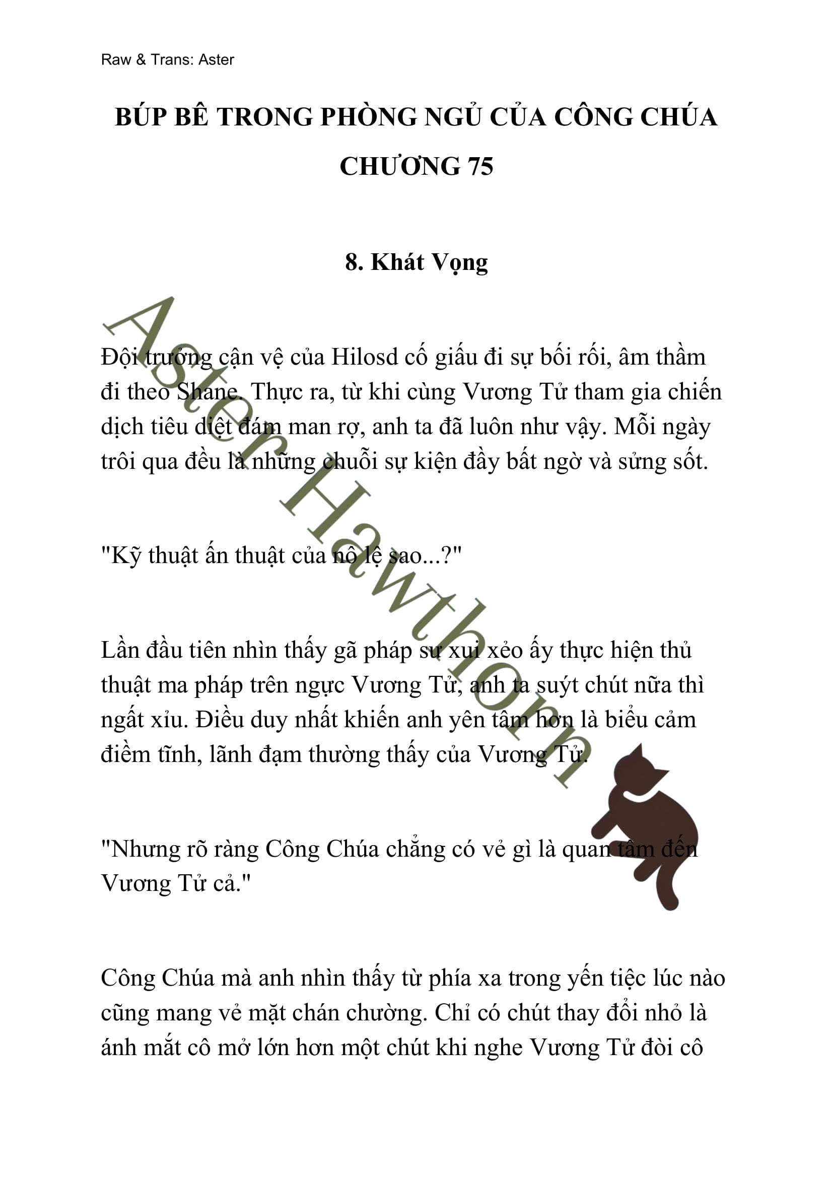 đọc truyện [novel] Búp Bê Trong Phòng Ngủ Của Công Chúa Chương 75 ảnh 1 tại Thiên Thai Truyện