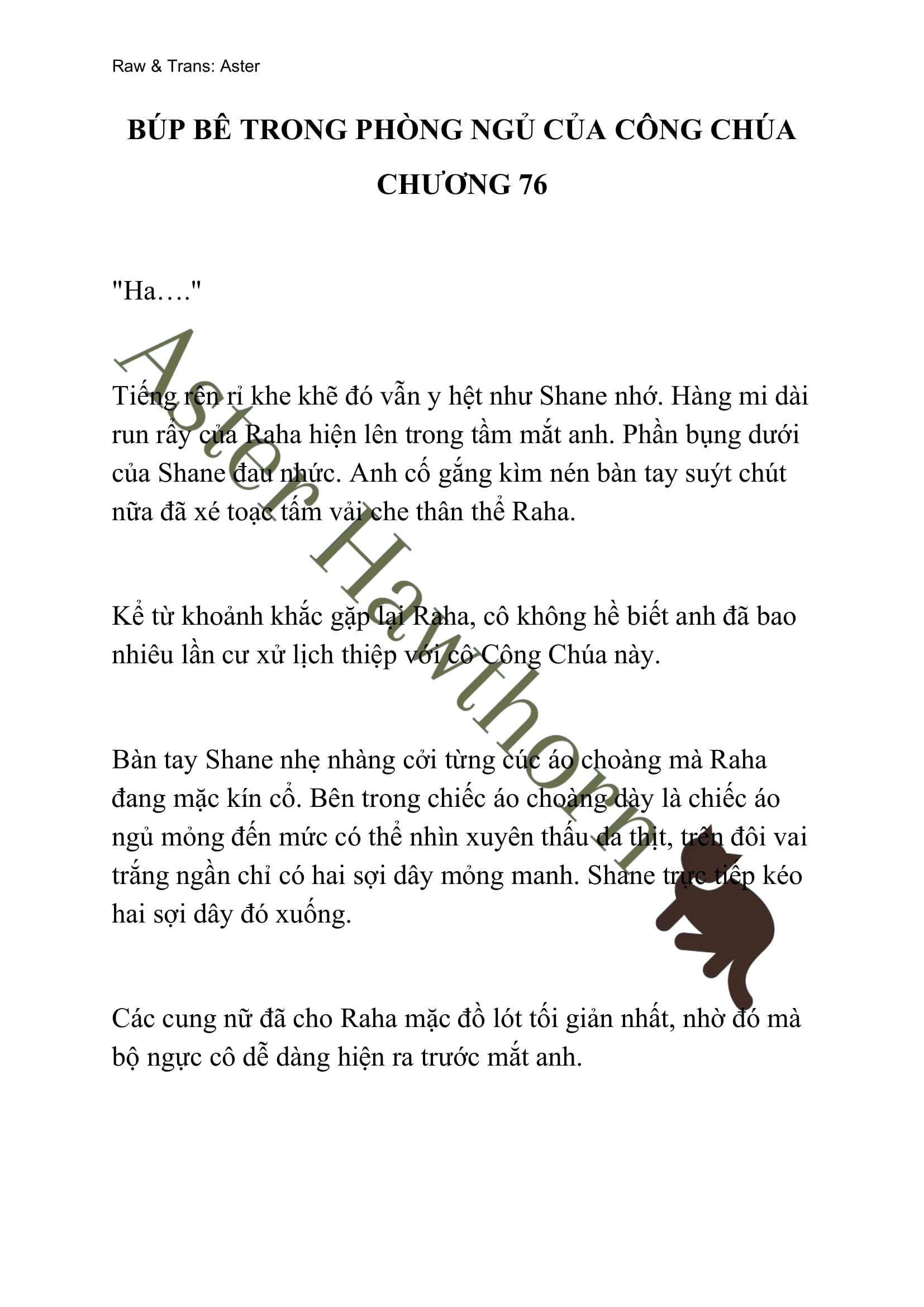 đọc truyện [novel] Búp Bê Trong Phòng Ngủ Của Công Chúa Chương 76 ảnh 1 tại Thiên Thai Truyện