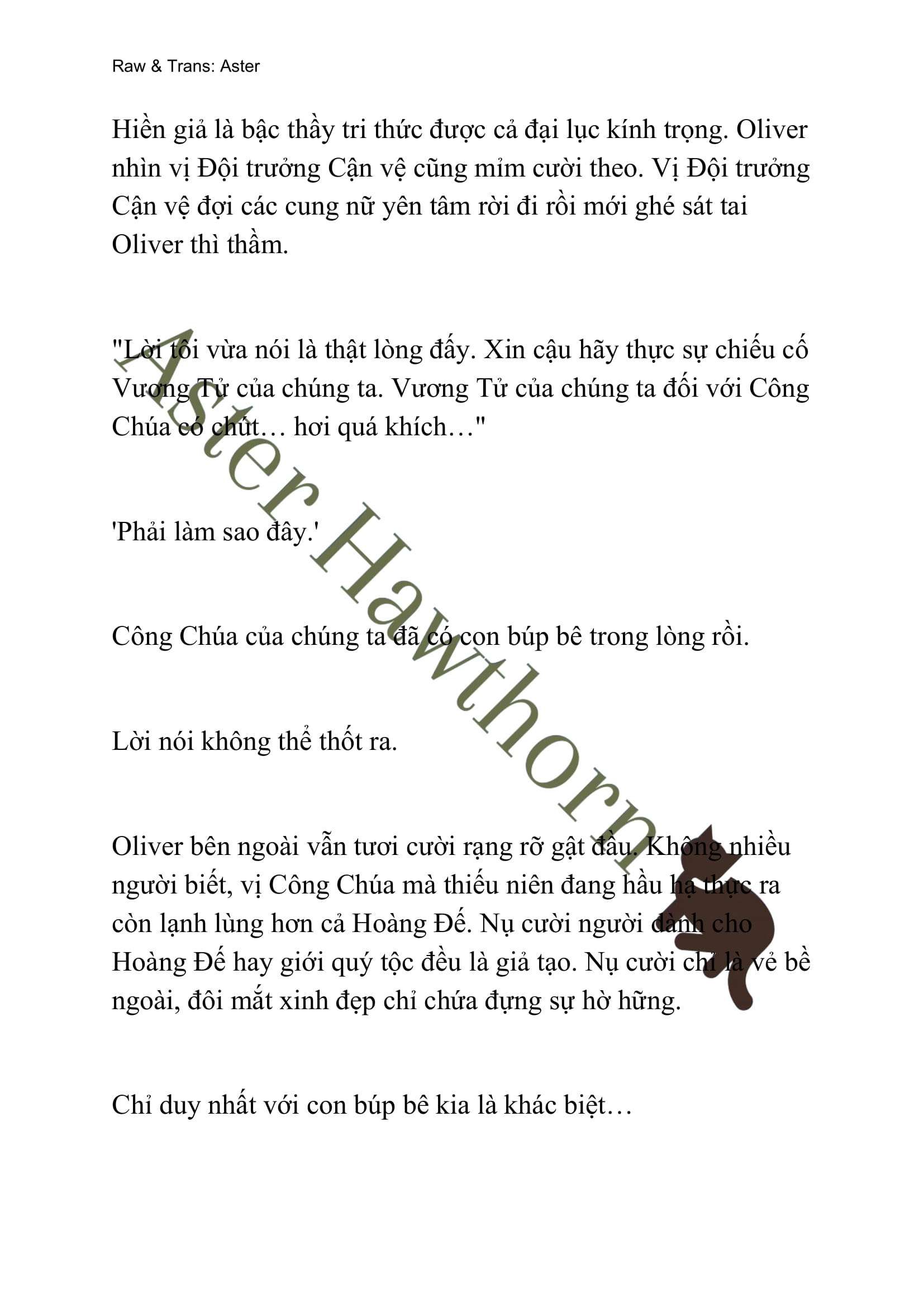 [novel] Búp Bê Trong Phòng Ngủ Của Công Chúa Chương 79 page 3 - Giả Dược
