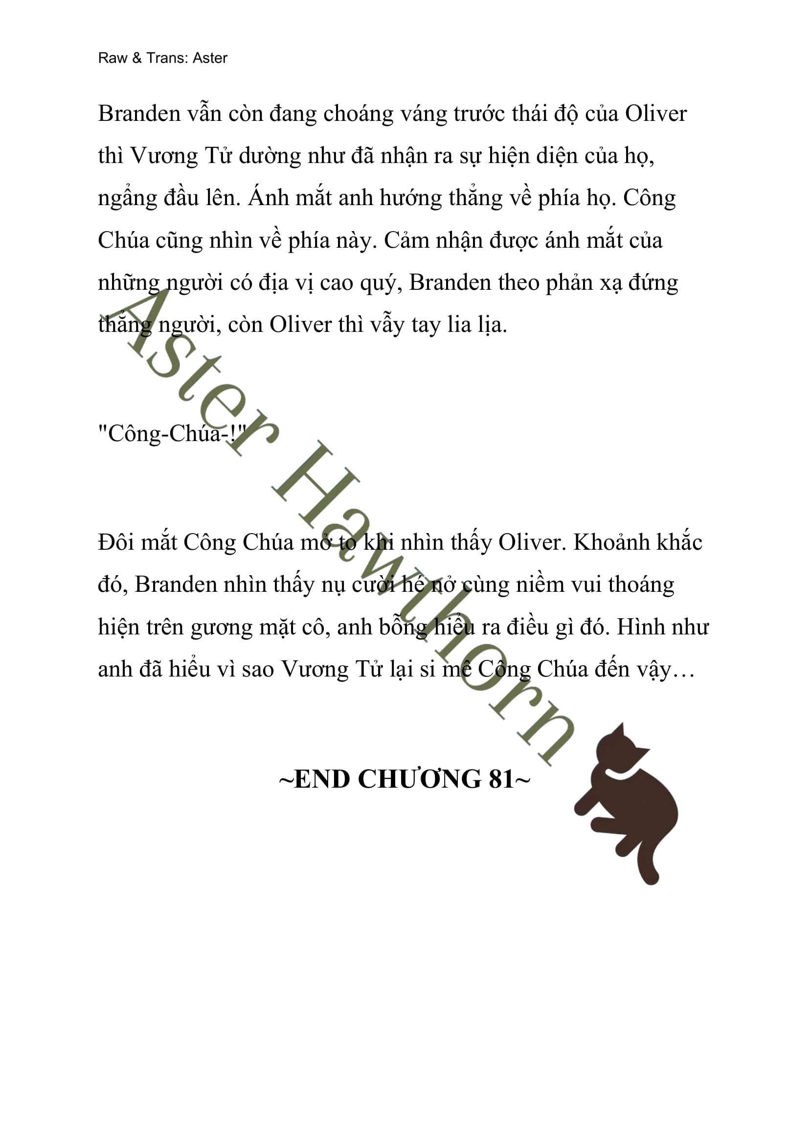 [novel] Búp Bê Trong Phòng Ngủ Của Công Chúa Chương 81 page 17 - Giả Dược