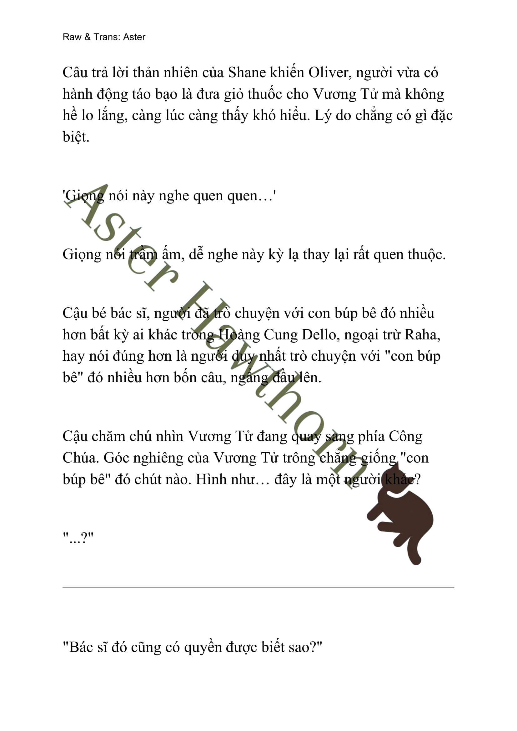 [novel] Búp Bê Trong Phòng Ngủ Của Công Chúa Chương 82 page 3 - Giả Dược