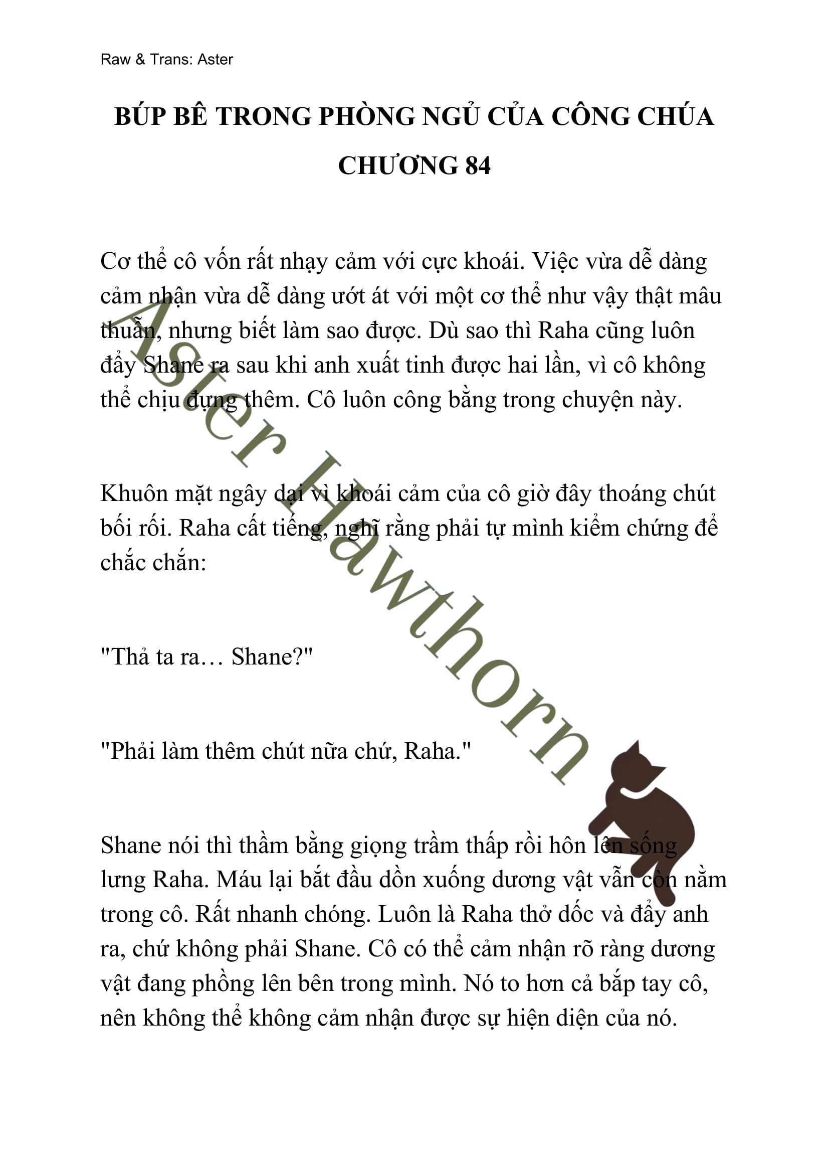 [novel] Búp Bê Trong Phòng Ngủ Của Công Chúa Chương 84 page 1 - Giả Dược