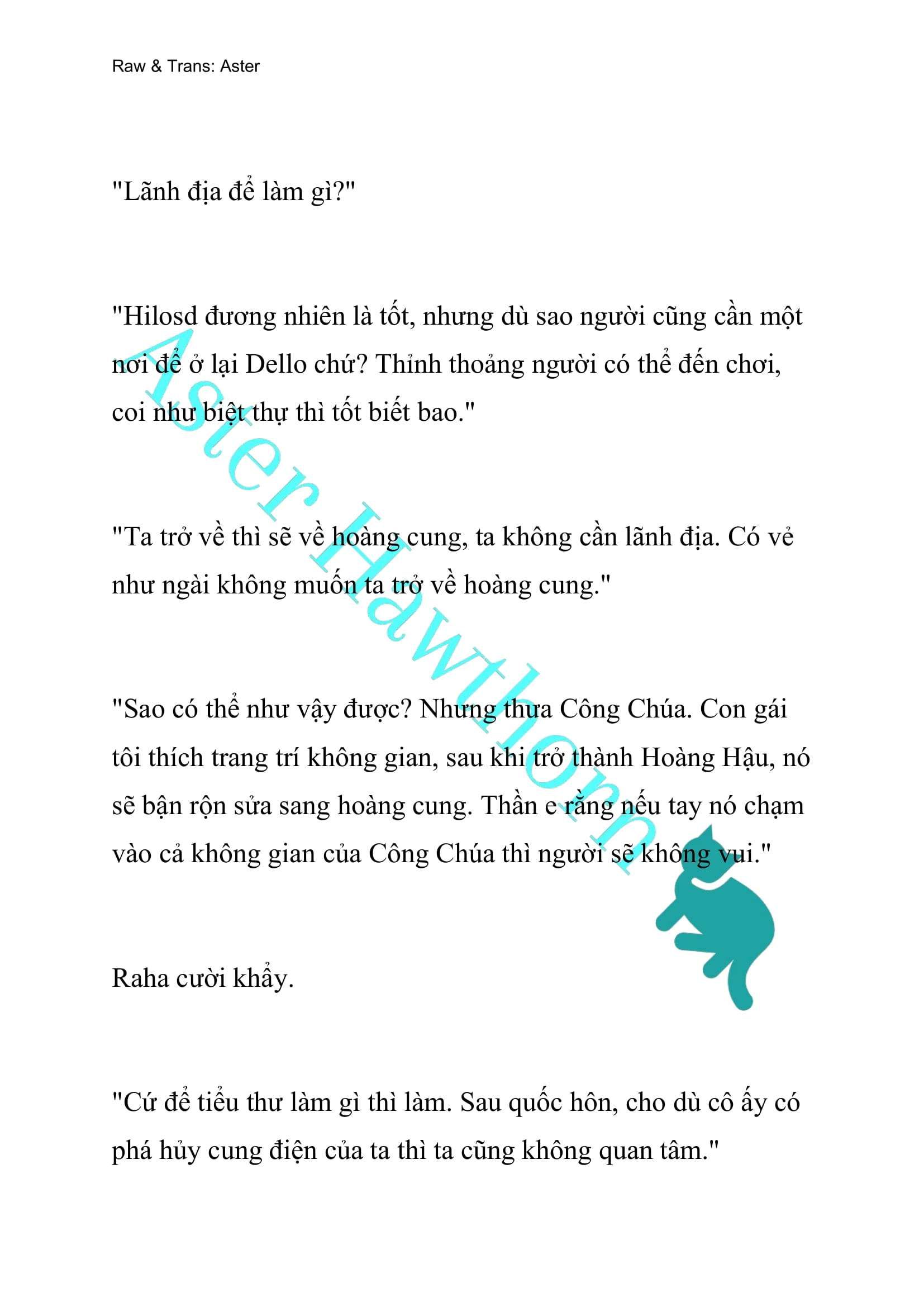 [novel] Búp Bê Trong Phòng Ngủ Của Công Chúa Chương 92 page 3 - Giả Dược
