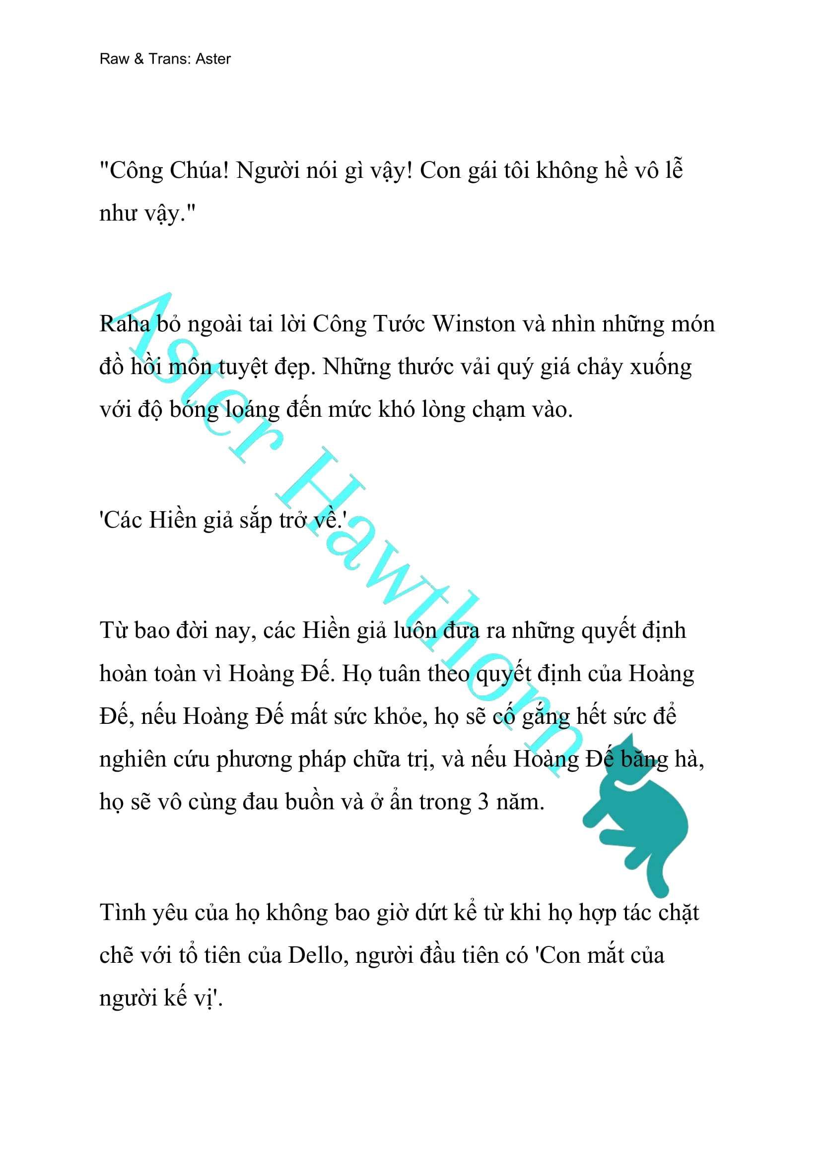 [novel] Búp Bê Trong Phòng Ngủ Của Công Chúa Chương 92 page 4 - Giả Dược