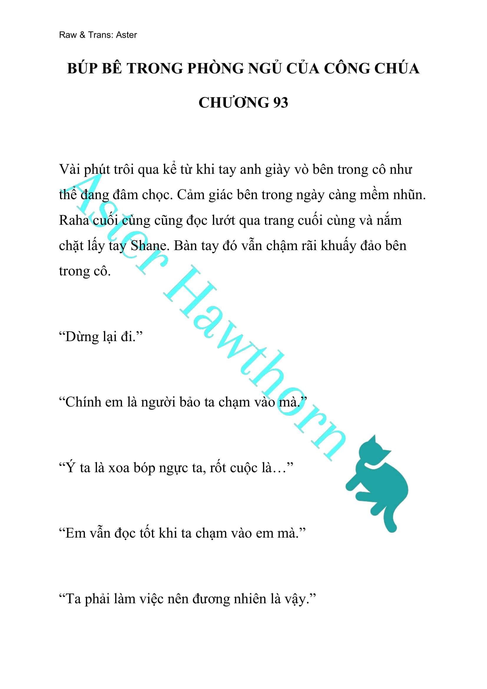 đọc truyện [novel] Búp Bê Trong Phòng Ngủ Của Công Chúa Chương 93 ảnh 1 tại Thiên Thai Truyện