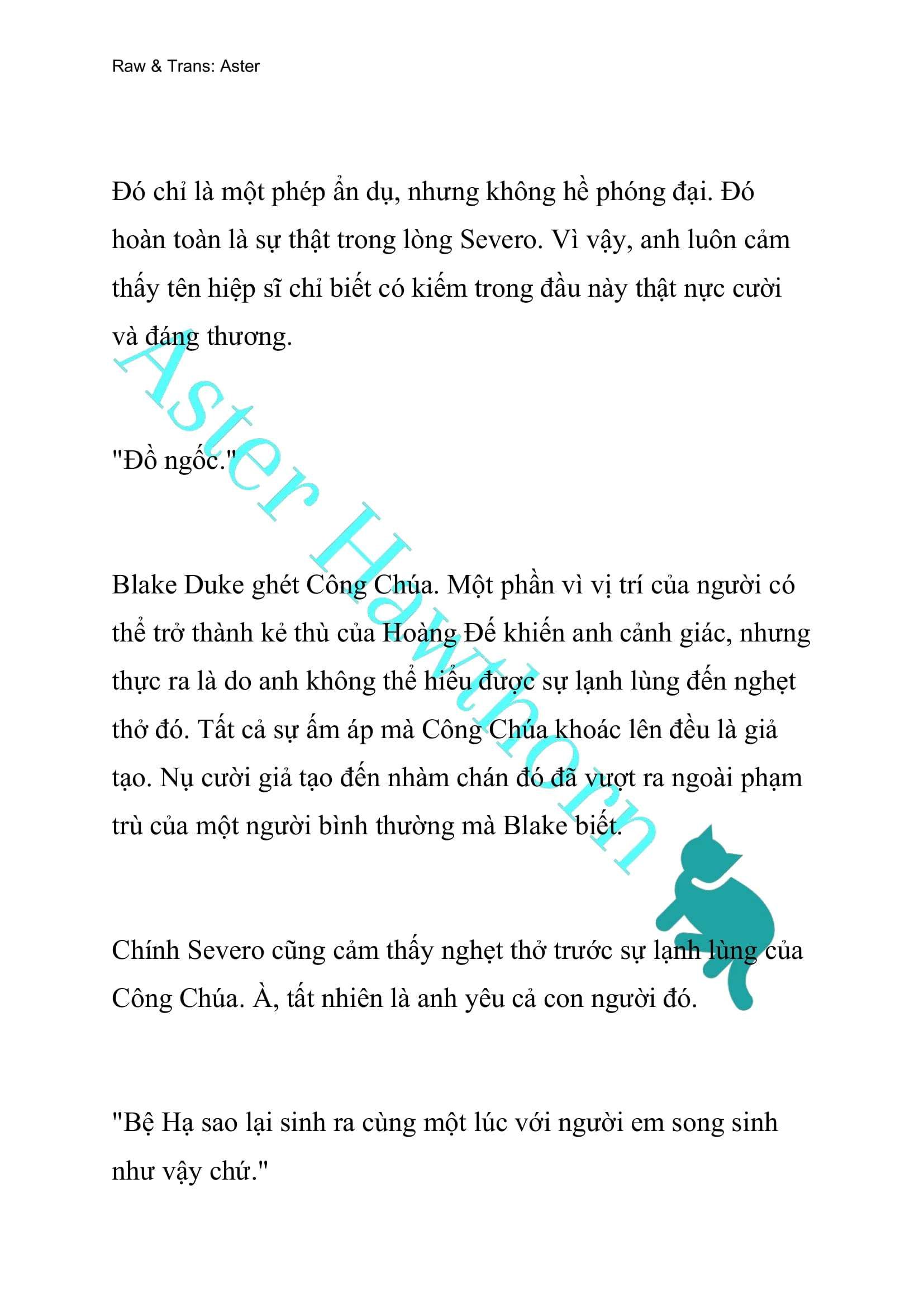 [novel] Búp Bê Trong Phòng Ngủ Của Công Chúa Chương 95 page 12 - Giả Dược