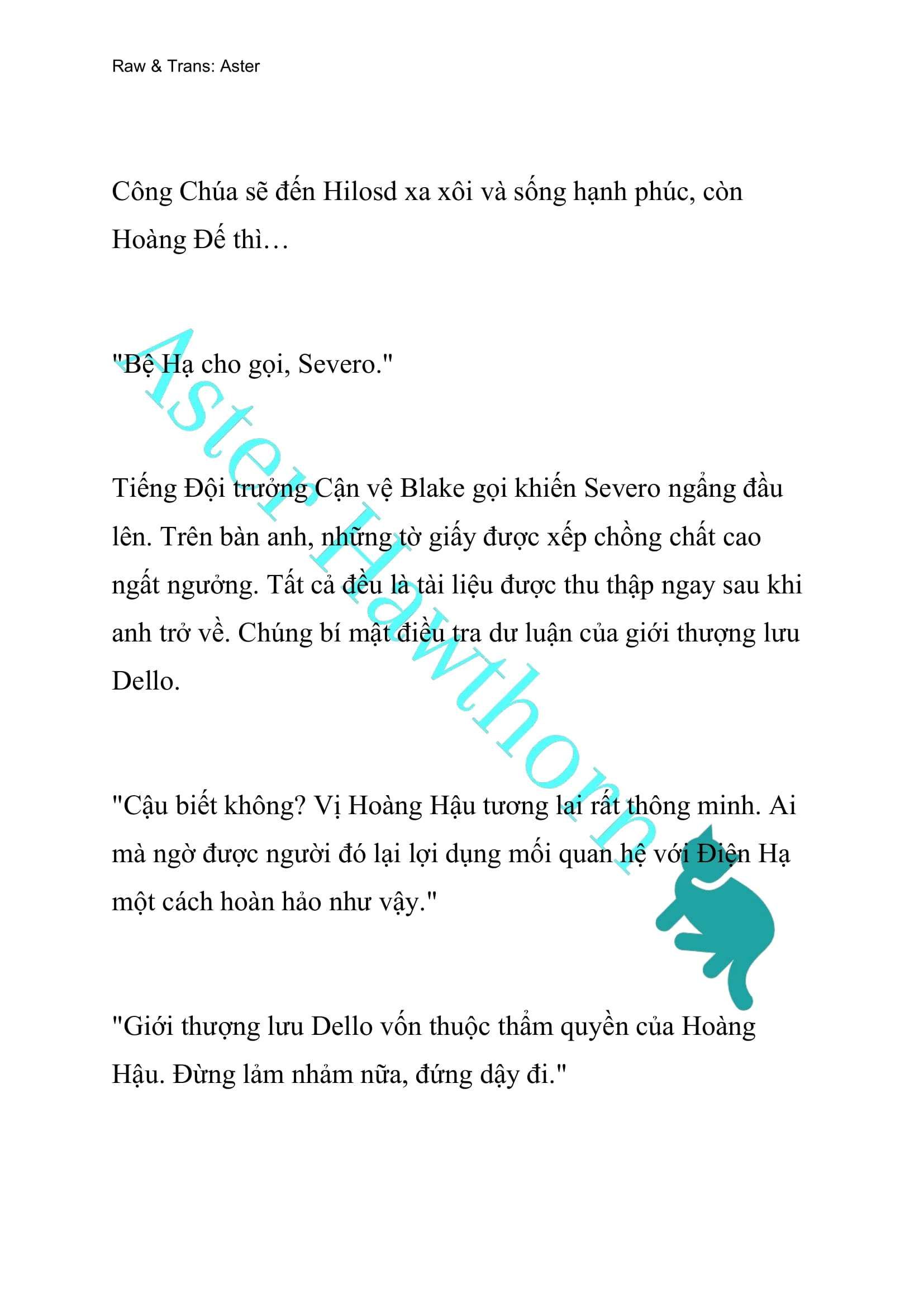 [novel] Búp Bê Trong Phòng Ngủ Của Công Chúa Chương 95 page 3 - Giả Dược