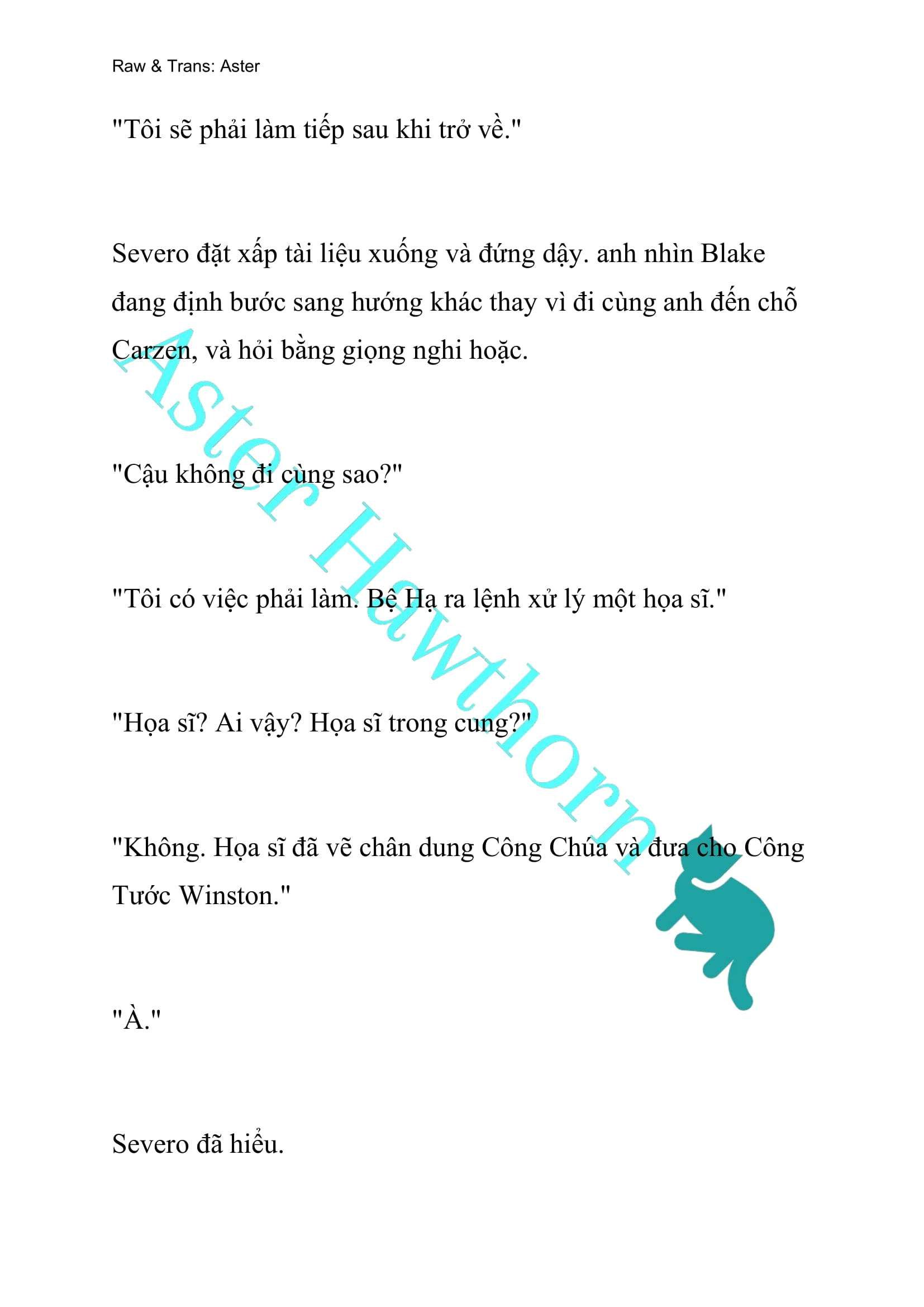 [novel] Búp Bê Trong Phòng Ngủ Của Công Chúa Chương 95 page 4 - Giả Dược