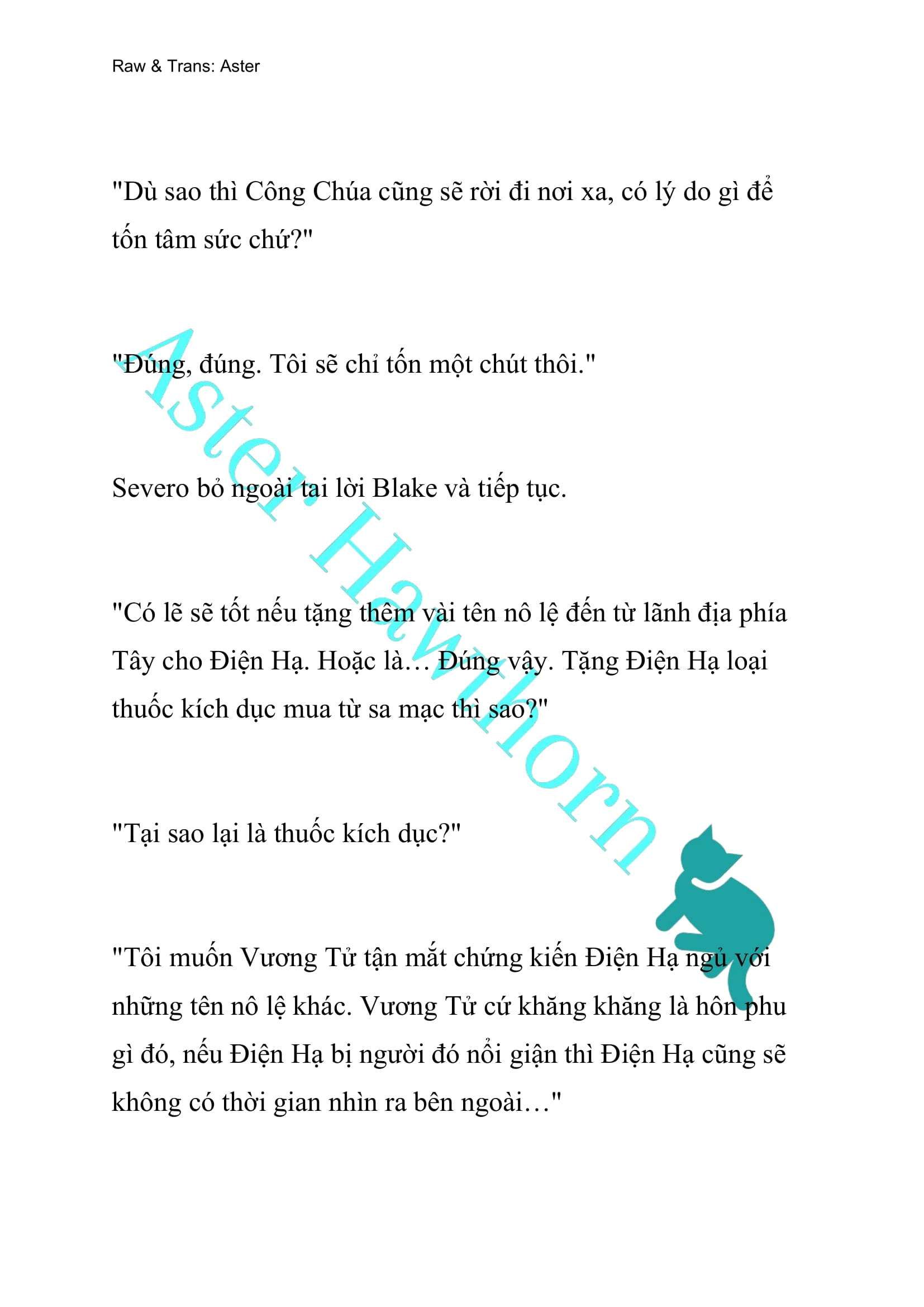 [novel] Búp Bê Trong Phòng Ngủ Của Công Chúa Chương 95 page 9 - Giả Dược