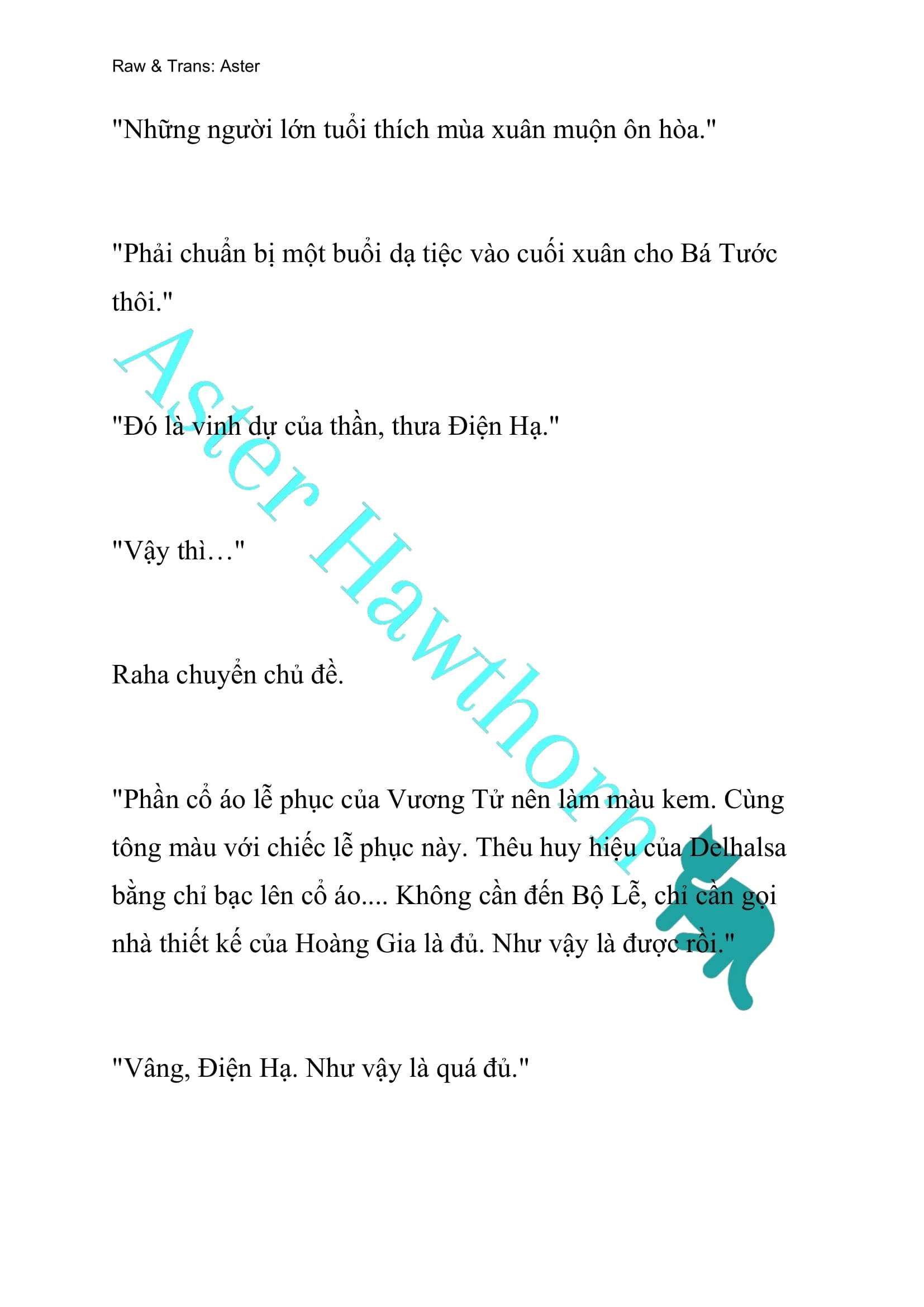 [novel] Búp Bê Trong Phòng Ngủ Của Công Chúa Chương 96 page 10 - Giả Dược