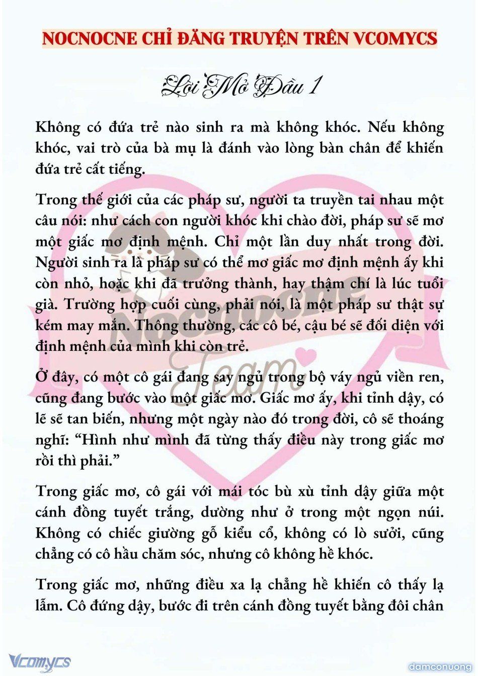 đọc truyện [novel] Cá Rừng Khôn Ngoan Chương 0.1 ảnh 3 tại Thiên Thai Truyện