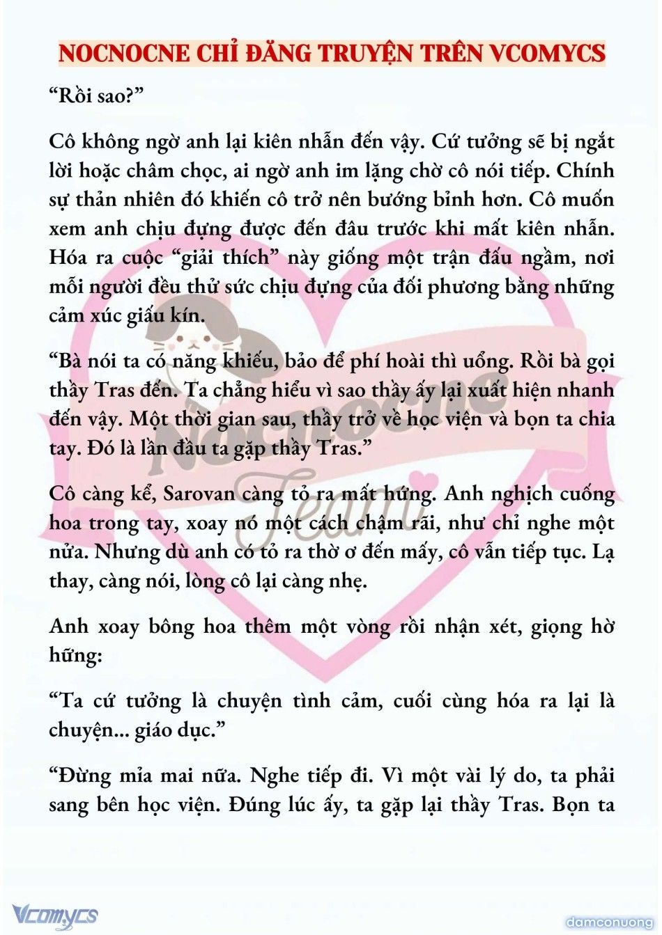 đọc truyện [novel] Cá Rừng Khôn Ngoan Chương 63 ảnh 8 tại Thiên Thai Truyện