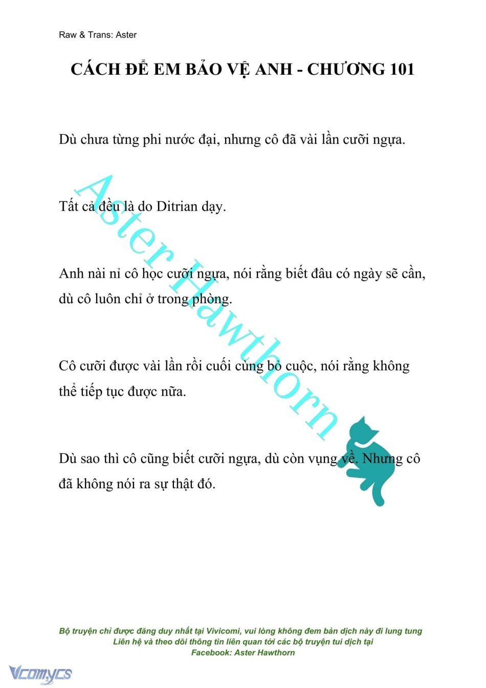 đọc truyện [novel] Cách Để Em Bảo Vệ Anh Chương 101 ảnh 2 tại Thiên Thai Truyện