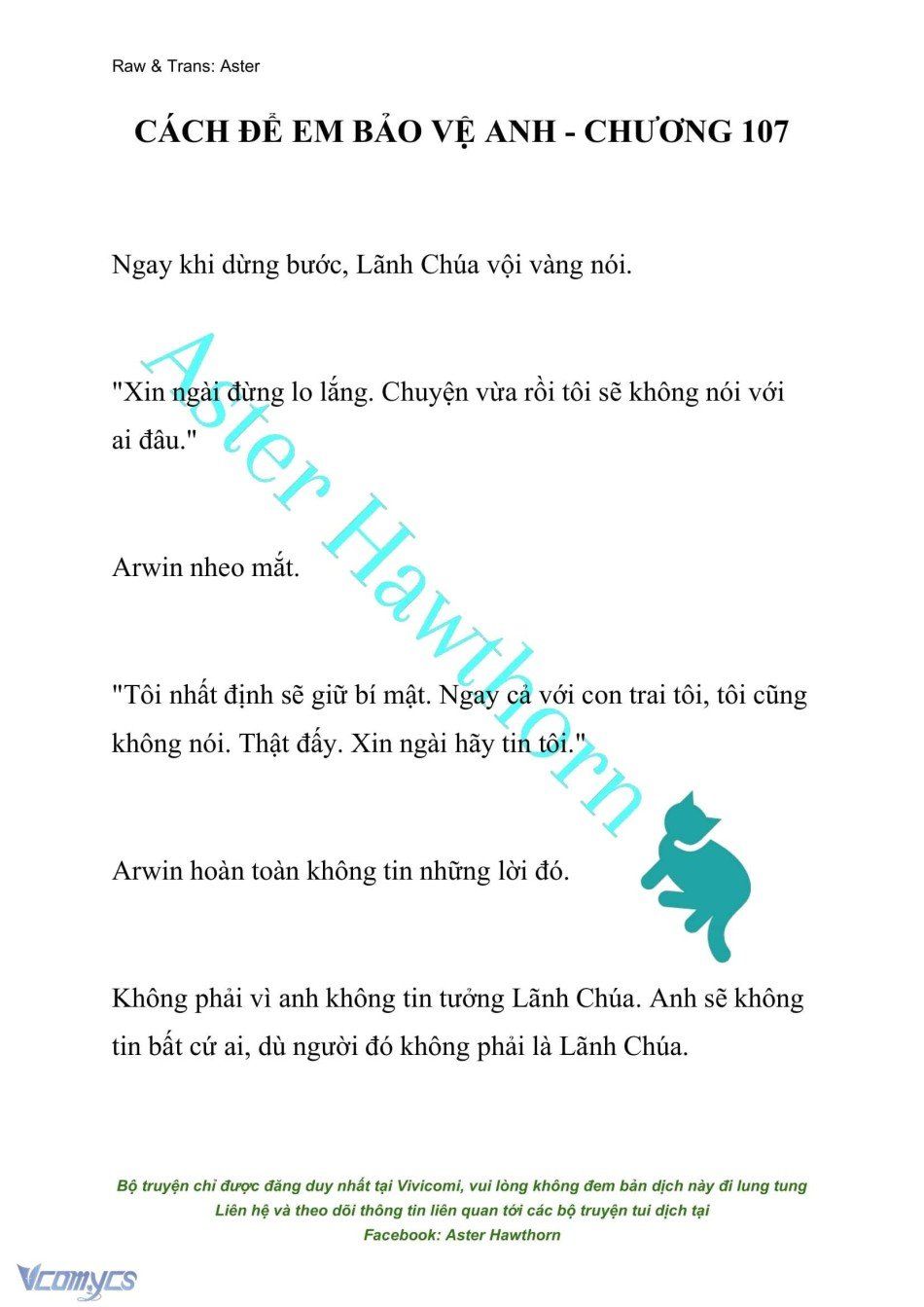 đọc truyện [novel] Cách Để Em Bảo Vệ Anh Chương 107 ảnh 2 tại Thiên Thai Truyện