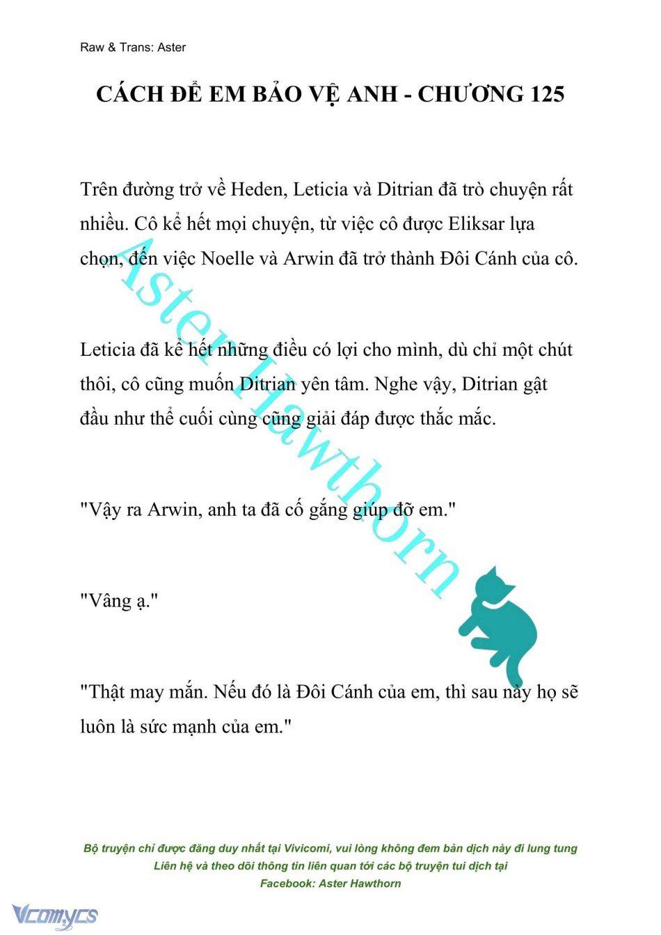 đọc truyện [novel] Cách Để Em Bảo Vệ Anh Chương 125 ảnh 2 tại Thiên Thai Truyện