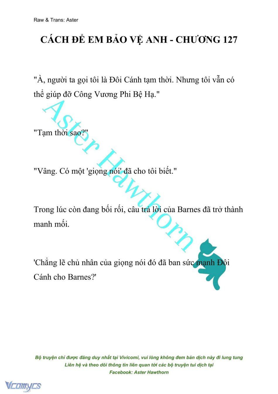 đọc truyện [novel] Cách Để Em Bảo Vệ Anh Chương 127 ảnh 2 tại Thiên Thai Truyện