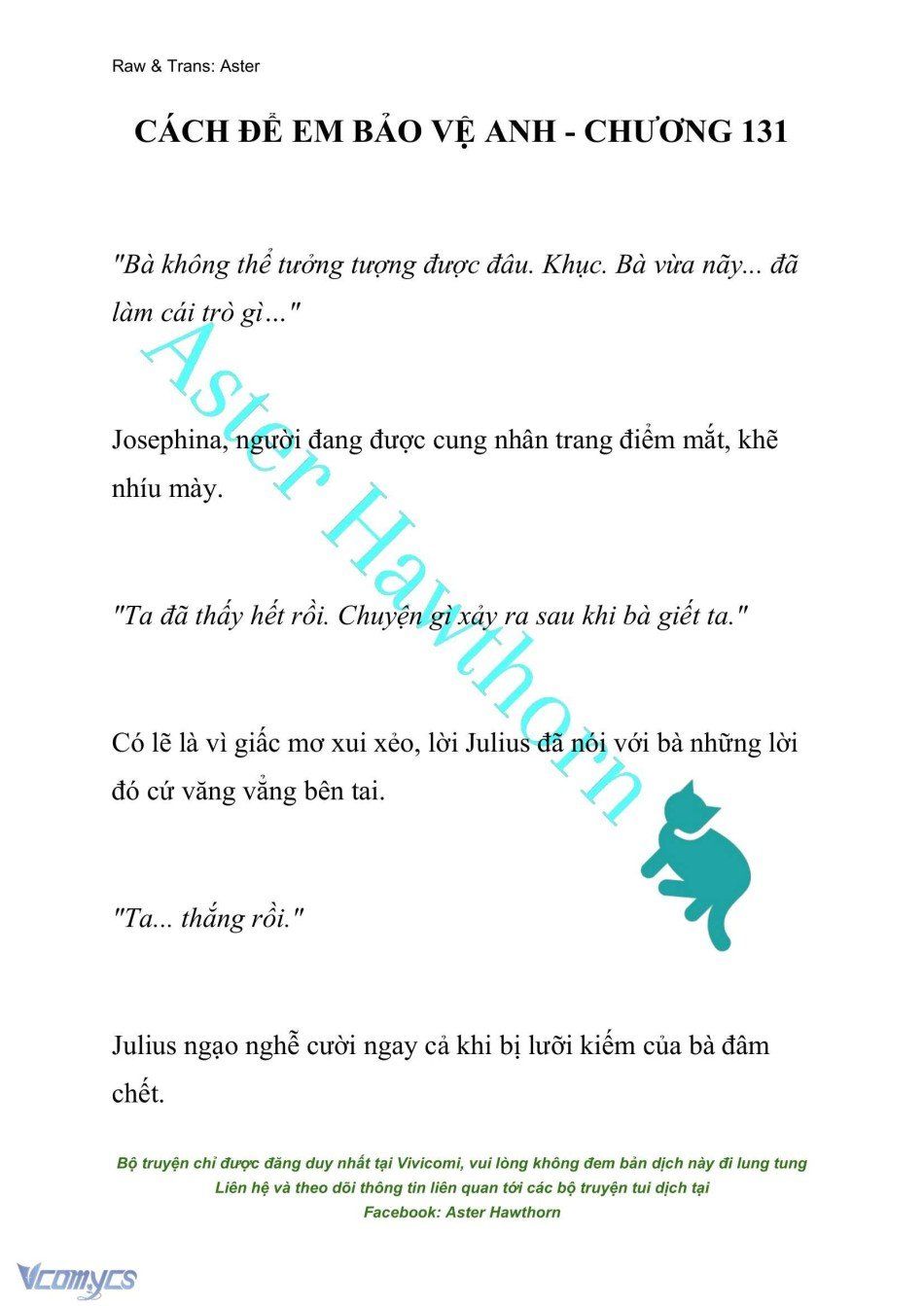 đọc truyện [novel] Cách Để Em Bảo Vệ Anh Chương 131 ảnh 2 tại Thiên Thai Truyện