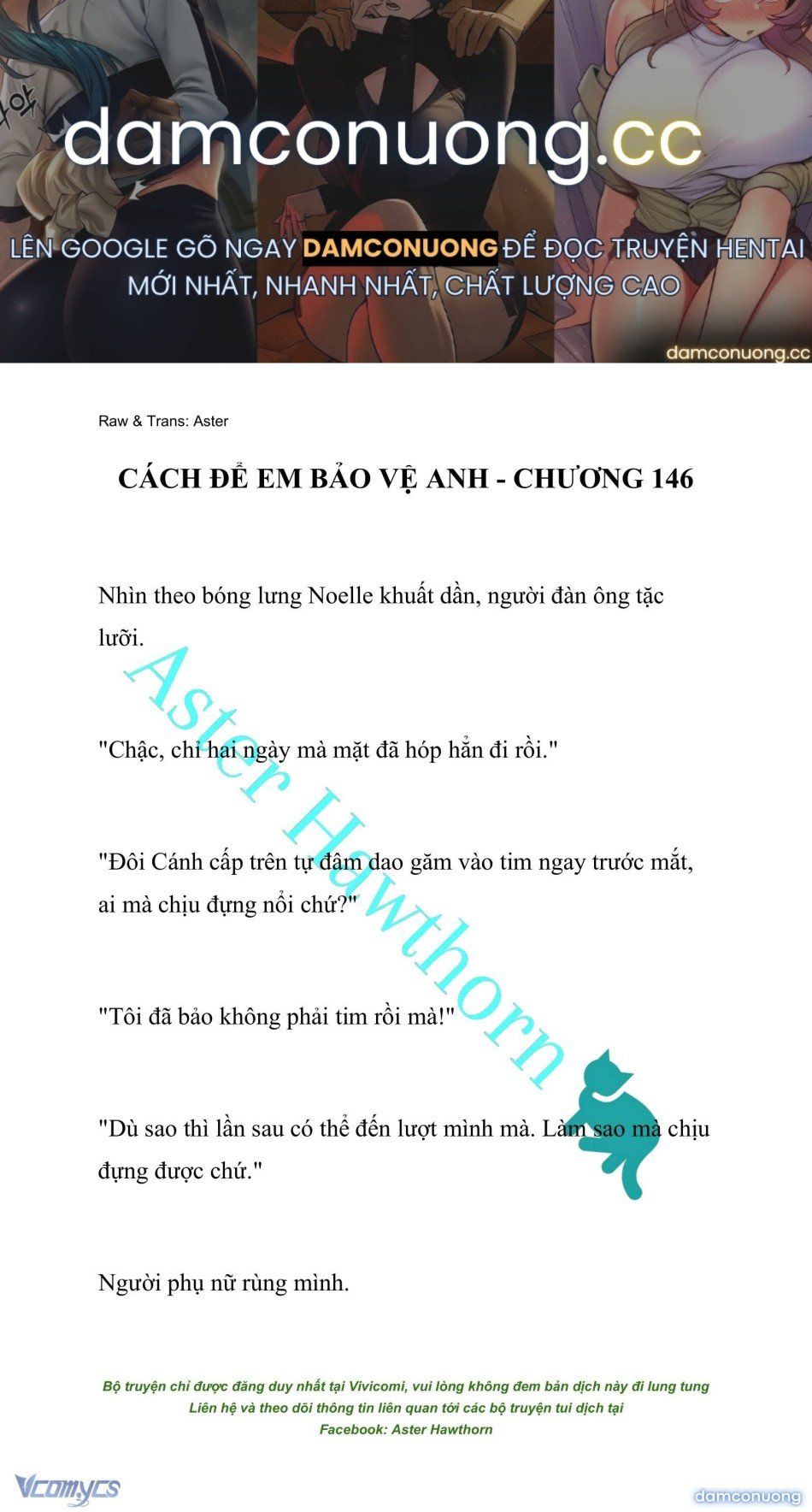 đọc truyện [novel] Cách Để Em Bảo Vệ Anh Chương 146 ảnh 2 tại Thiên Thai Truyện