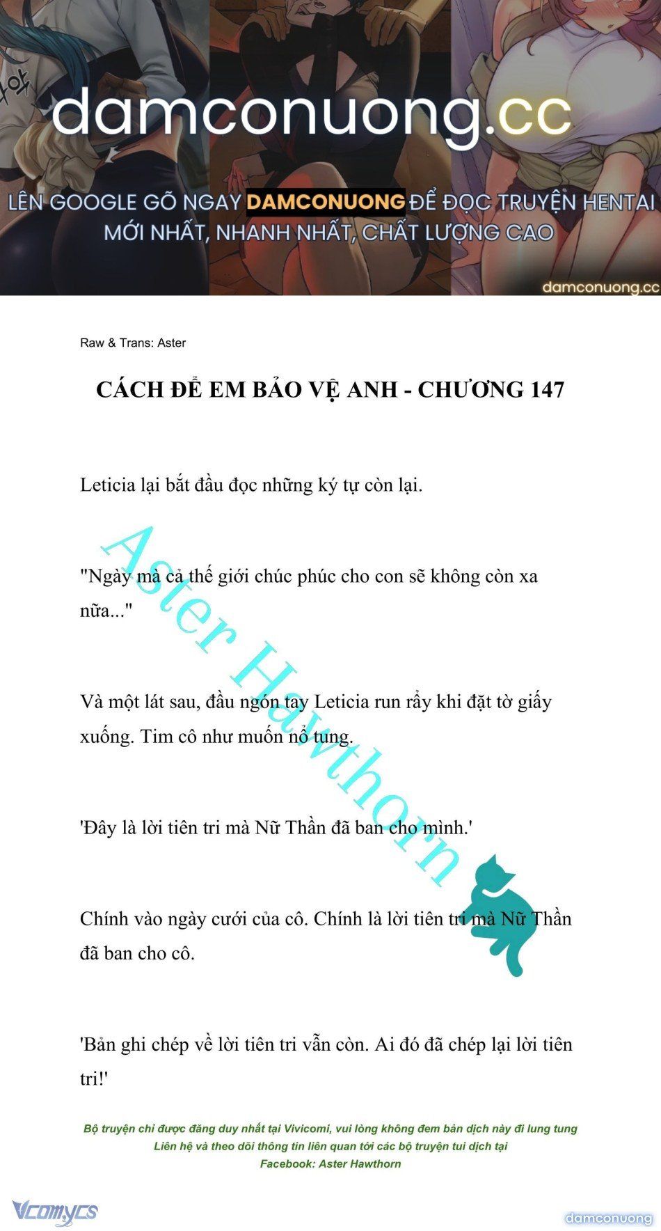 đọc truyện [novel] Cách Để Em Bảo Vệ Anh Chương 147 ảnh 2 tại Thiên Thai Truyện