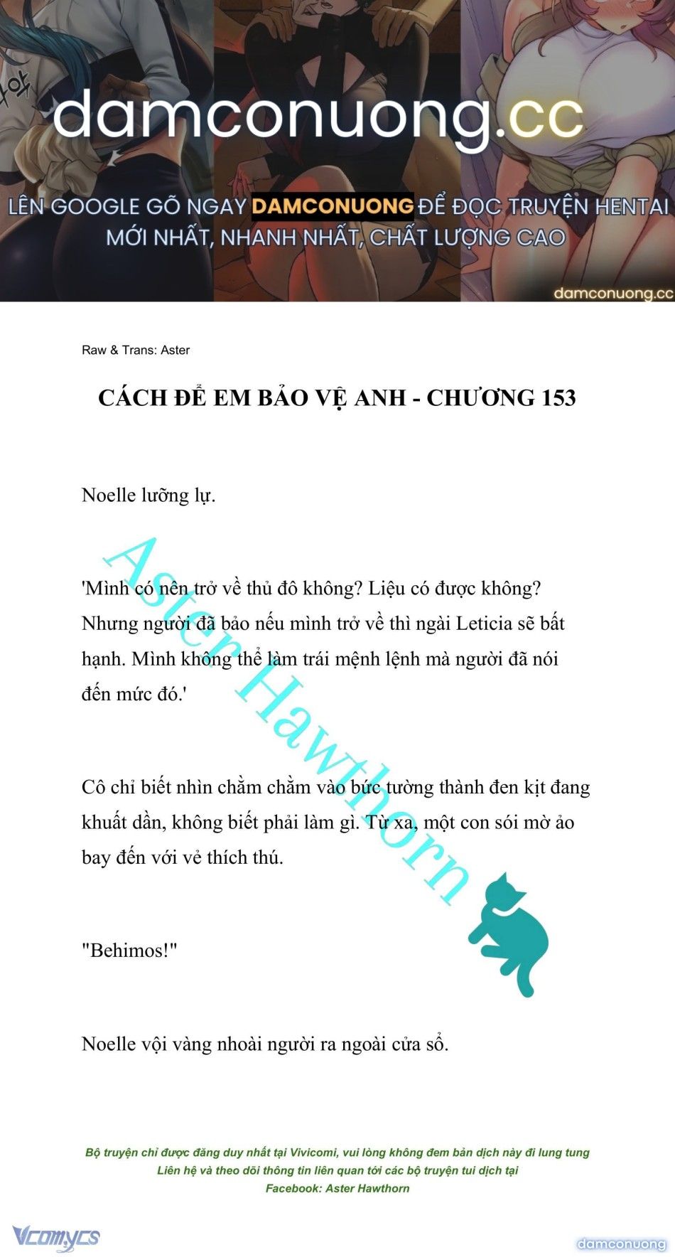 đọc truyện [novel] Cách Để Em Bảo Vệ Anh Chương 153 ảnh 2 tại Thiên Thai Truyện