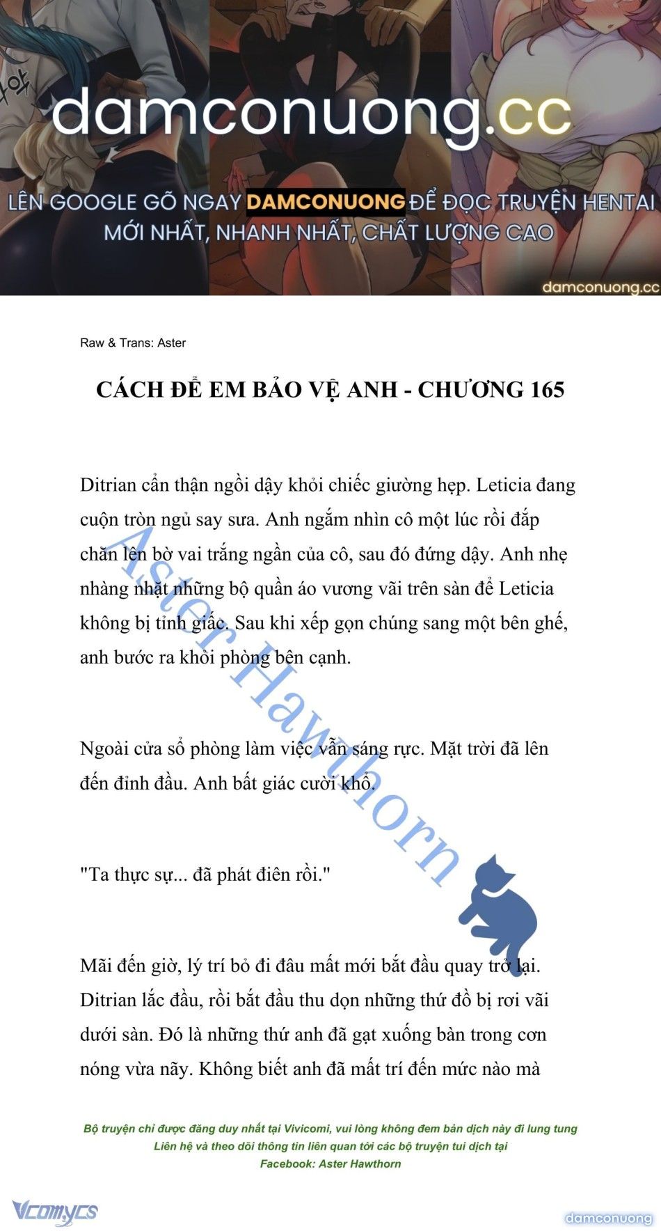 đọc truyện [novel] Cách Để Em Bảo Vệ Anh Chương 165 ảnh 2 tại Thiên Thai Truyện