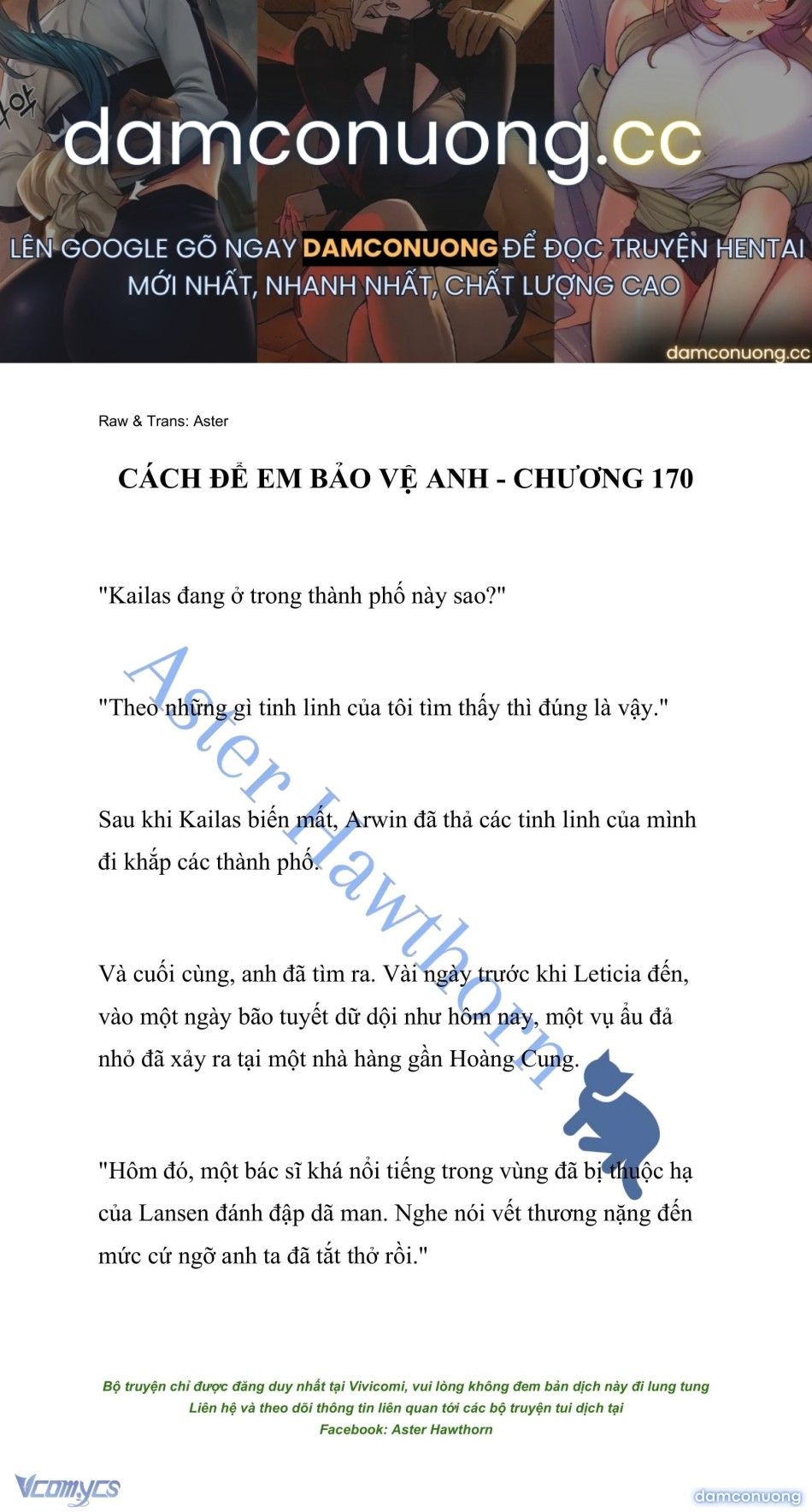 đọc truyện [novel] Cách Để Em Bảo Vệ Anh Chương 170 ảnh 2 tại Thiên Thai Truyện